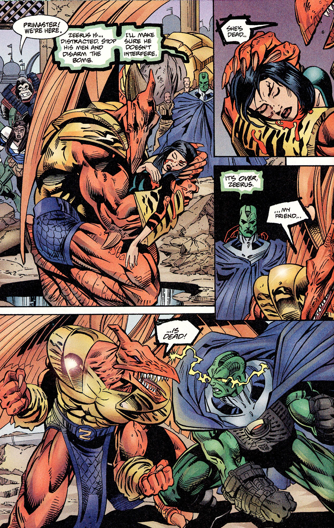 Read online Leonard Nimoy's Primortals (1996) comic -  Issue #0 - 14