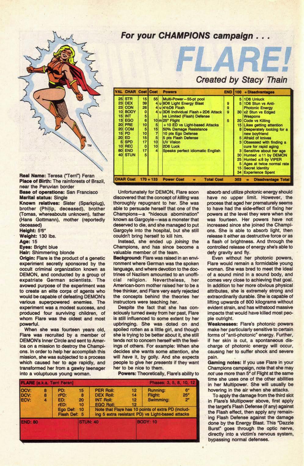 Read online Champions (1987) comic -  Issue #6 - 22