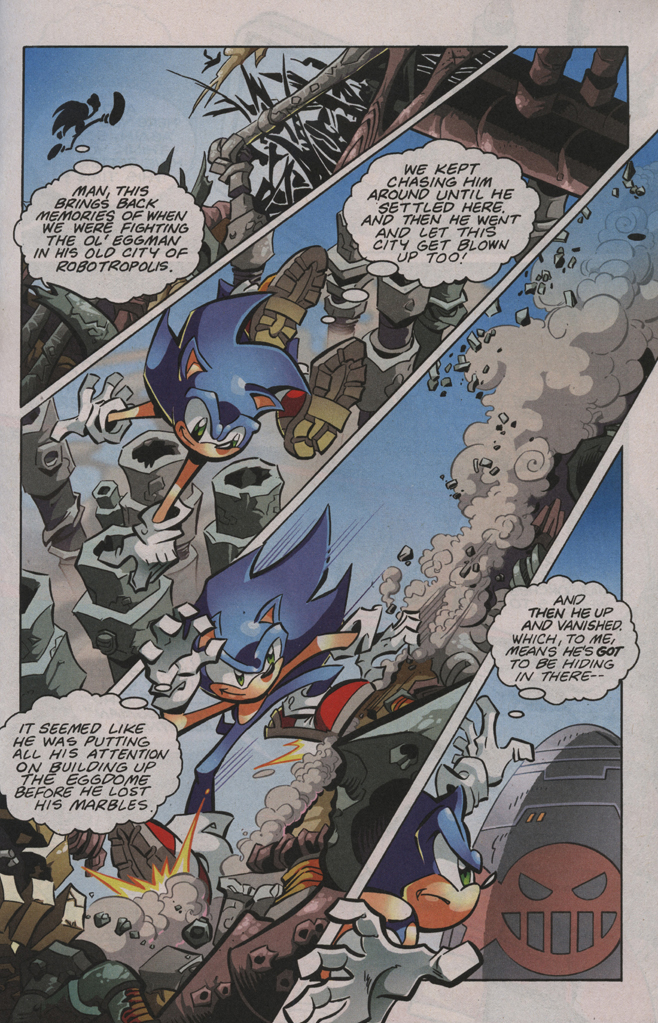 Read online Sonic the Hedgehog Free Comic Book Day Edition comic -  Issue # Special 4 - 5