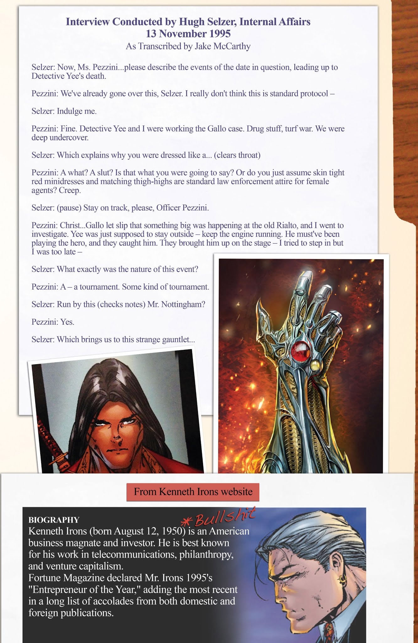 Read online Witchblade: Case Files comic -  Issue # Full - 7