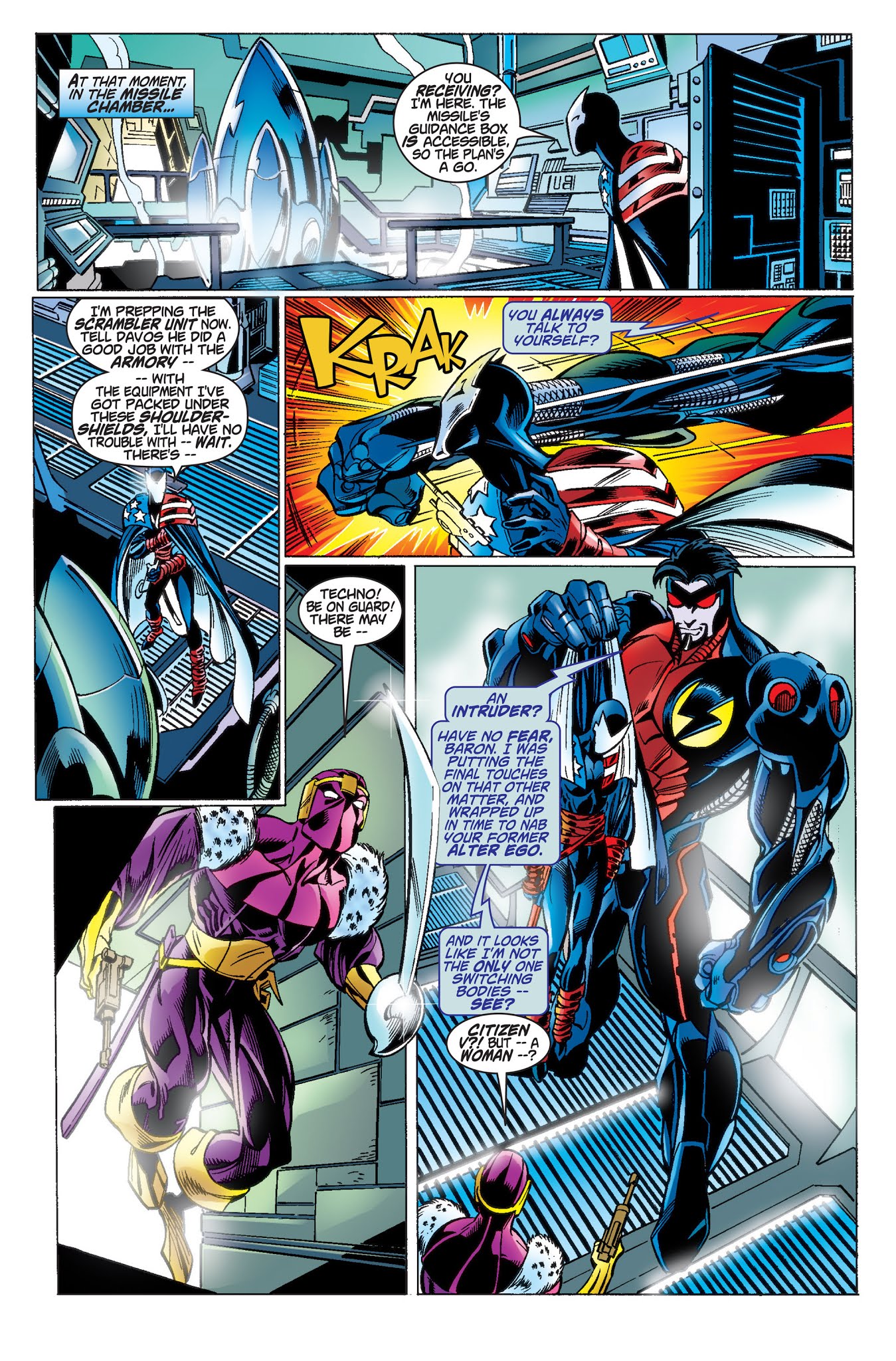 Read online Captain America/Citizen V '98 comic -  Issue # Full - 29