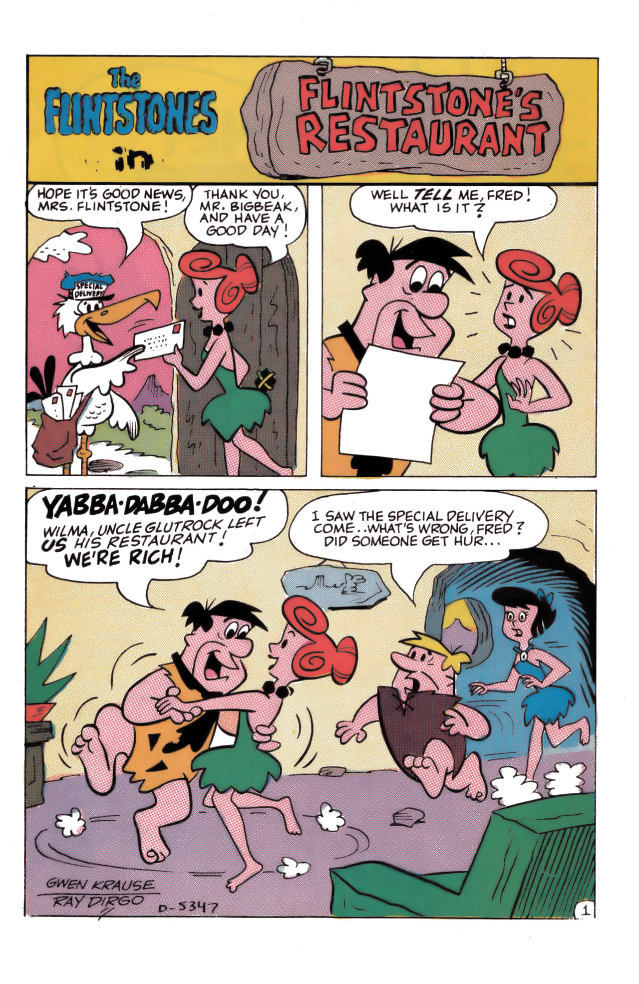 Read online The Flintstones Giant Size comic -  Issue #3 - 3