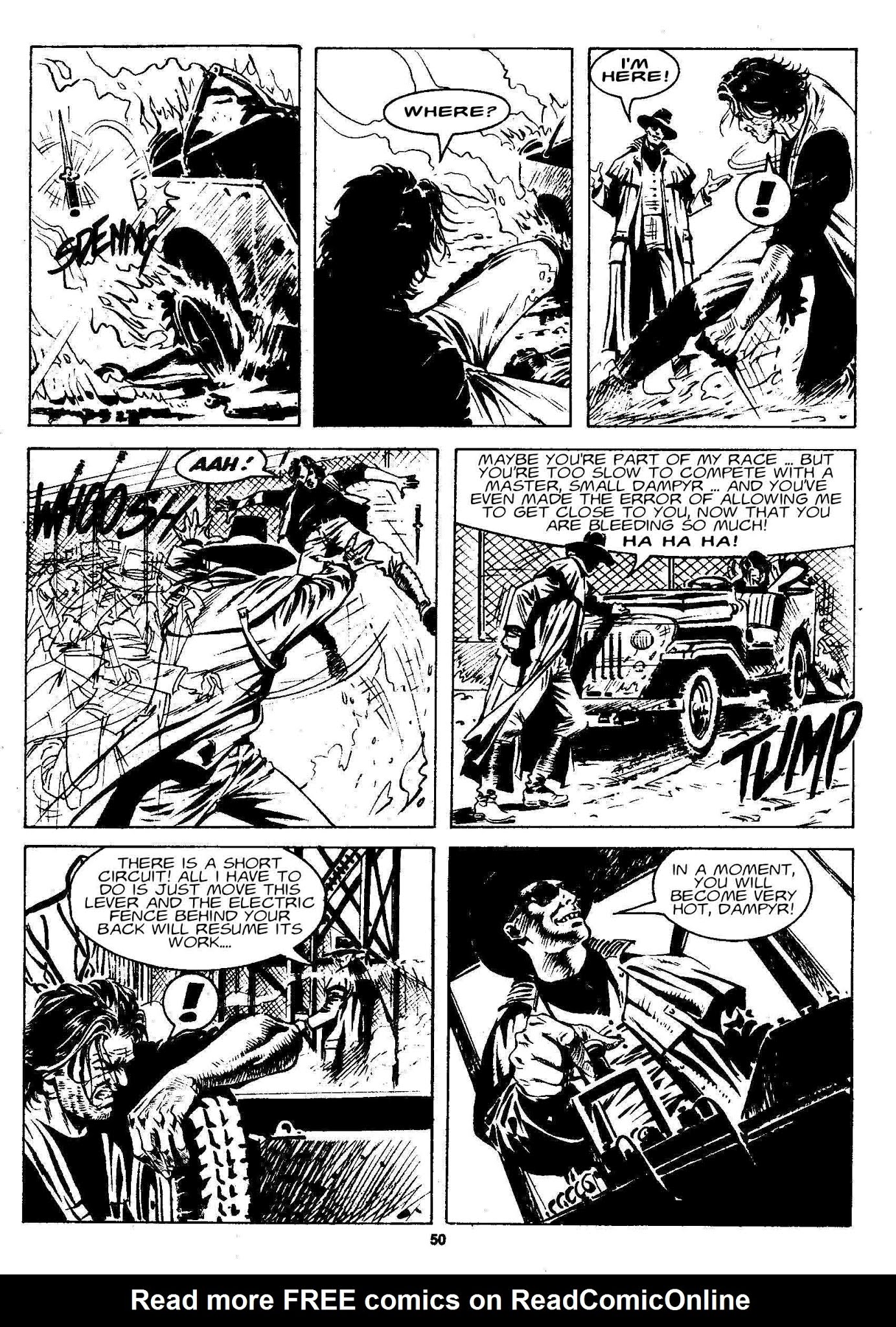 Read online Dampyr (2000) comic -  Issue #7 - 51