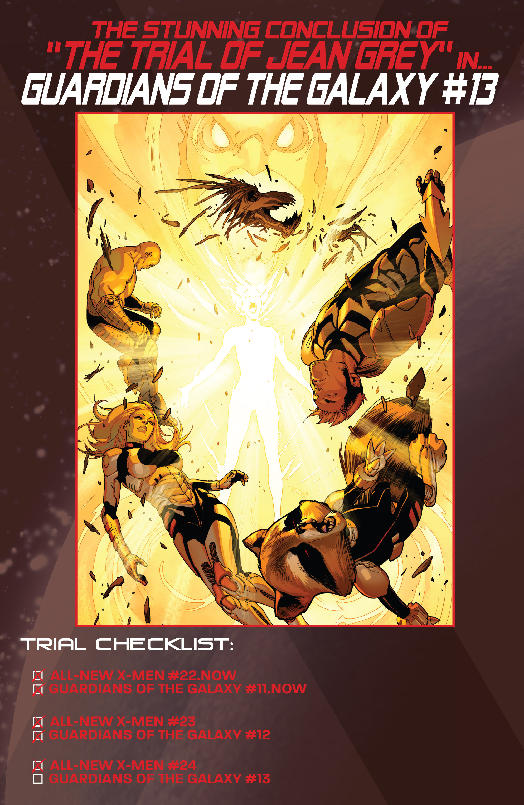 Read online Guardians of the Galaxy/All-New X-Men: The Trial of Jean Grey comic -  Issue # TPB - 96