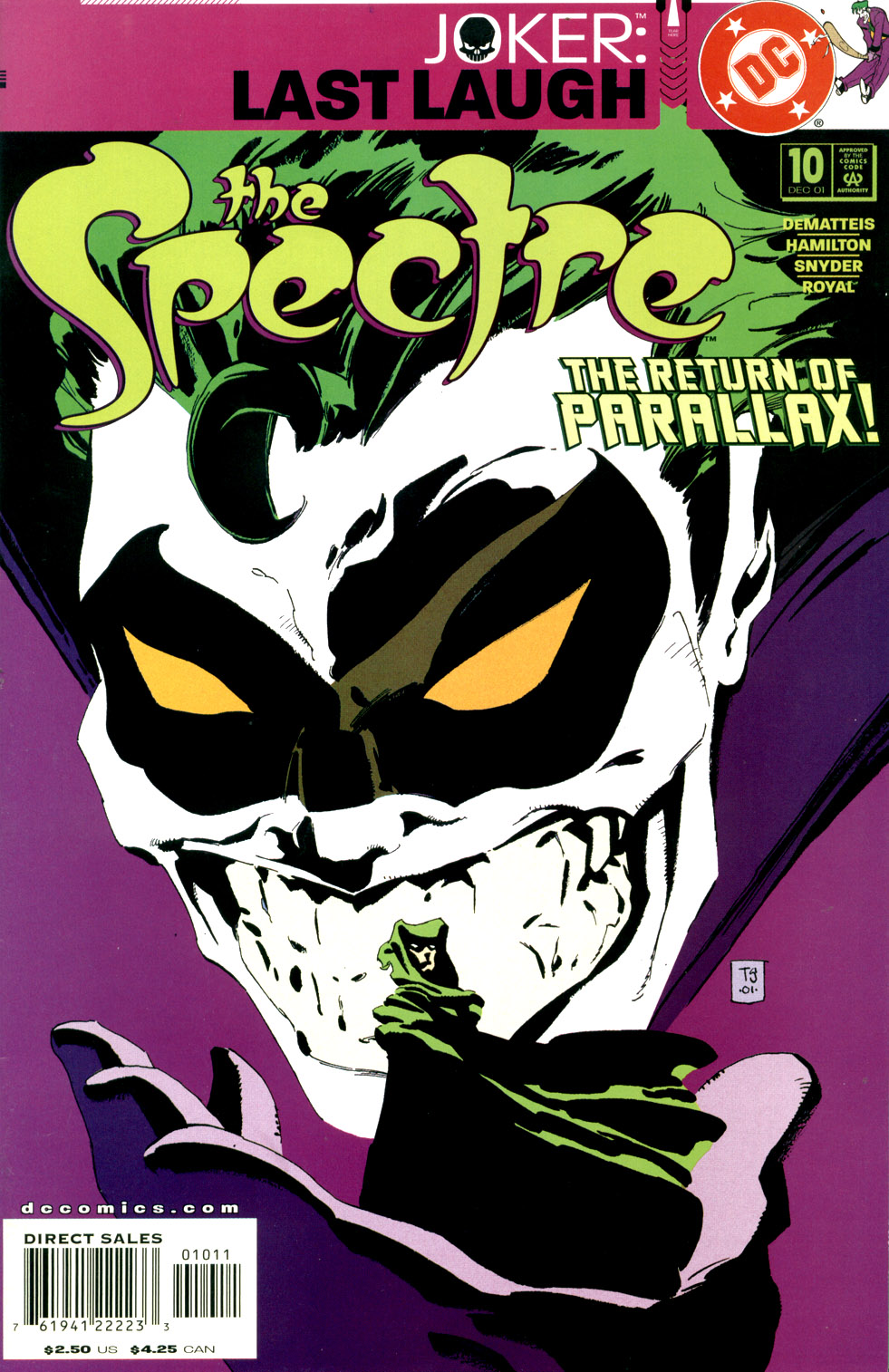 Read online The Spectre (2001) comic -  Issue #10 - 2