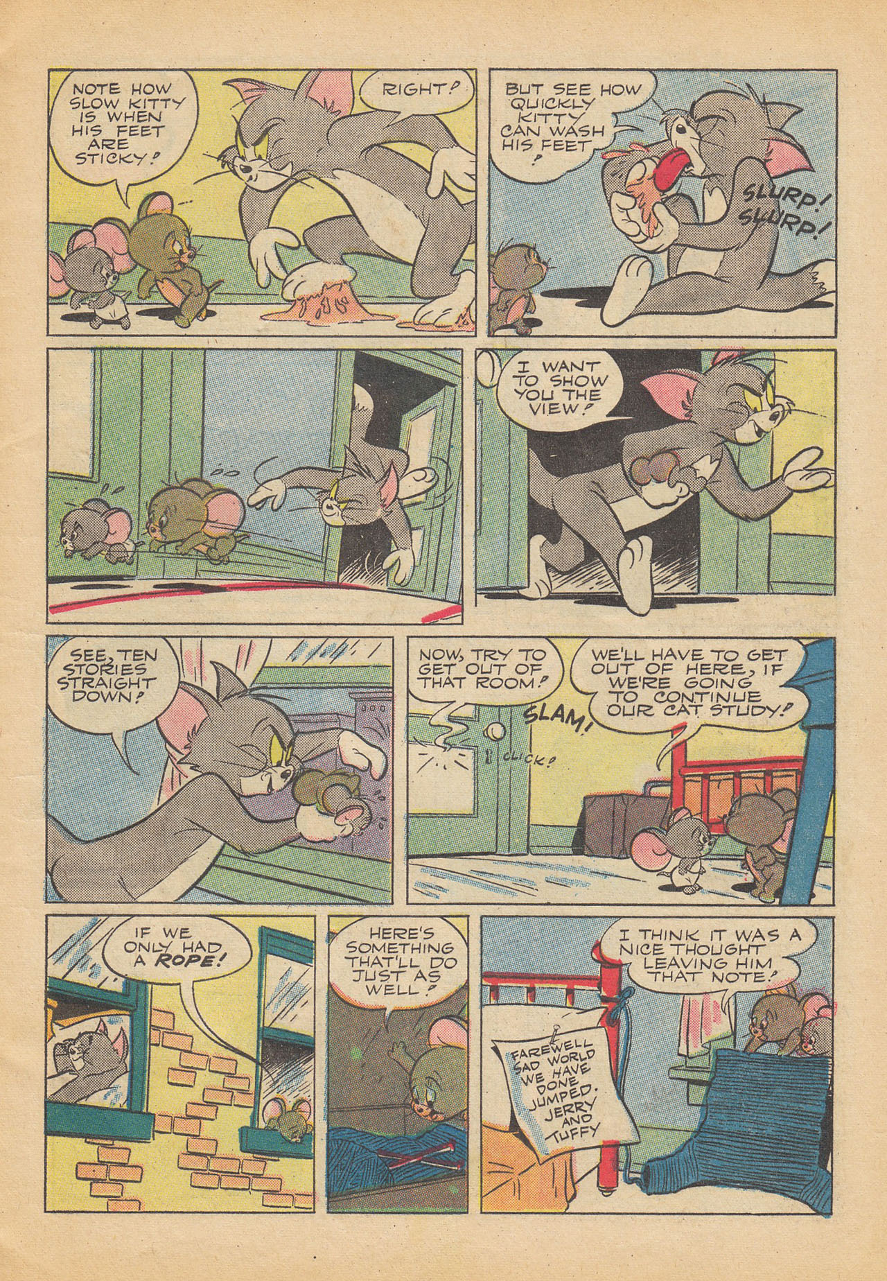 Read online Tom & Jerry Comics comic -  Issue #148 - 9