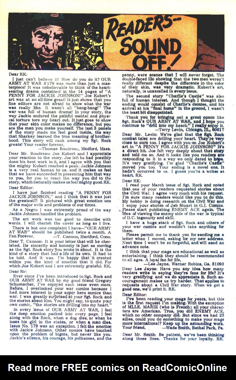 Read online Our Army at War (1952) comic -  Issue #183 - 21