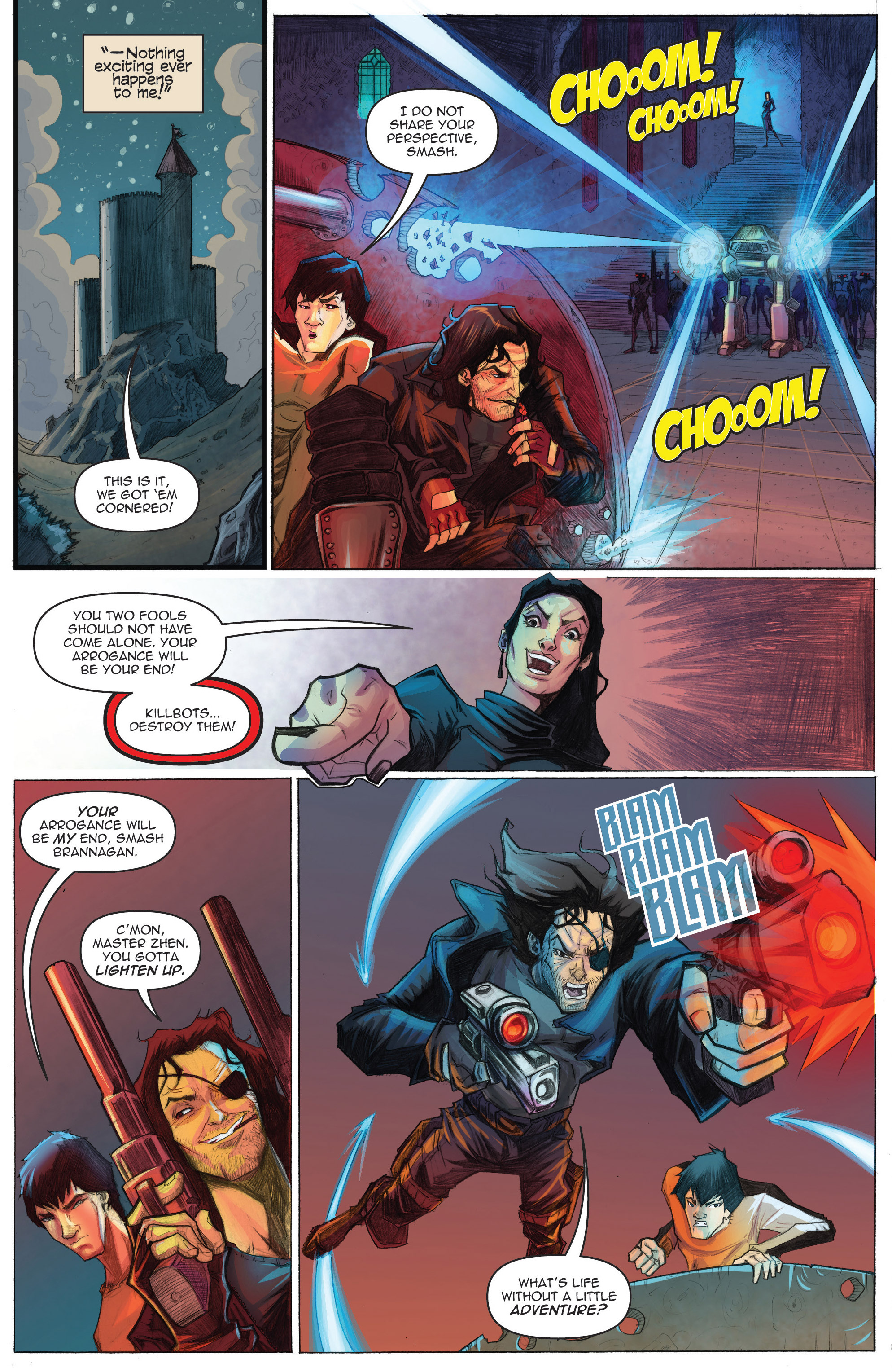 Read online Infinite Seven comic -  Issue #1 - 8