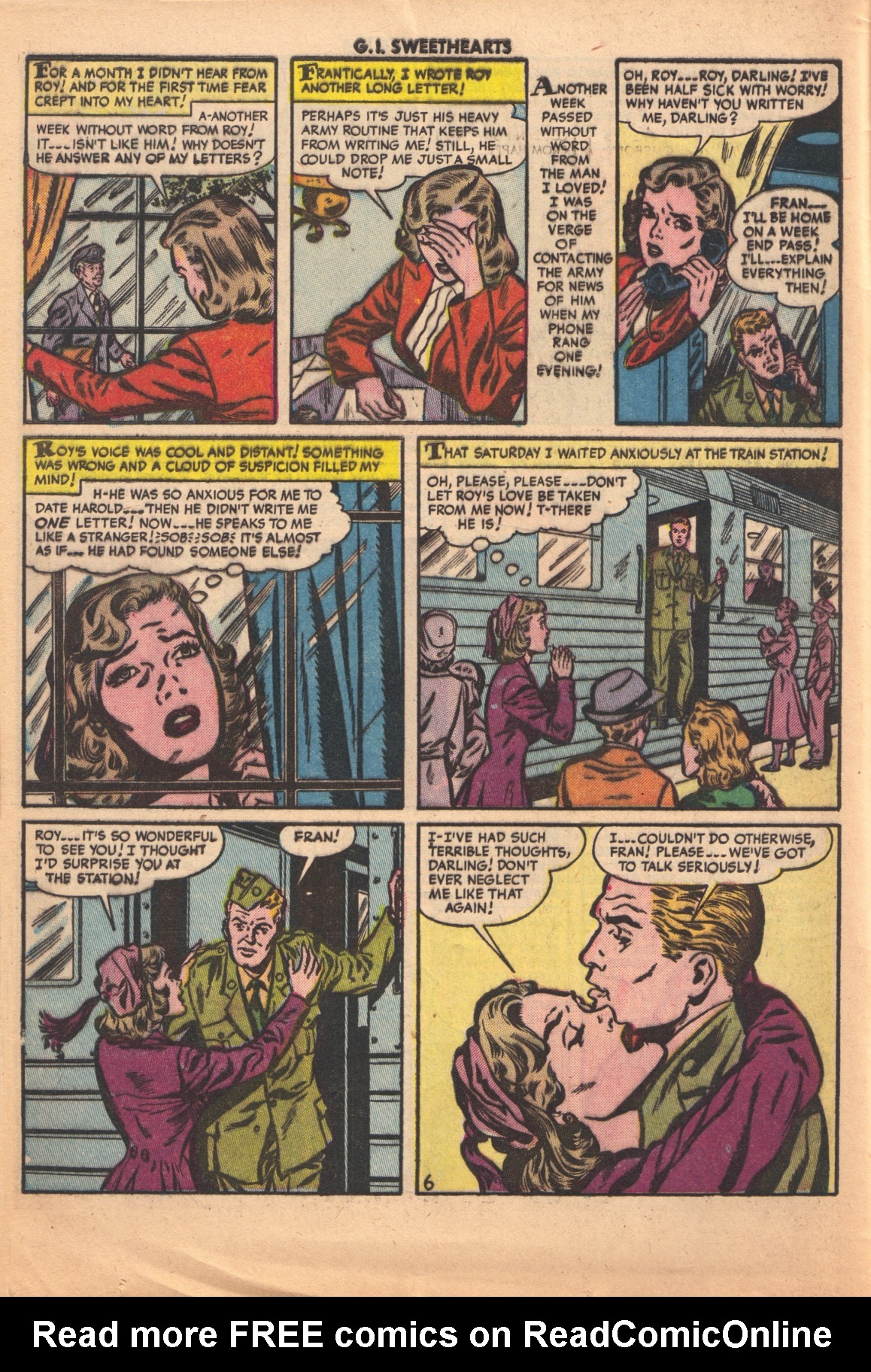 Read online G.I. Sweethearts comic -  Issue #40 - 8