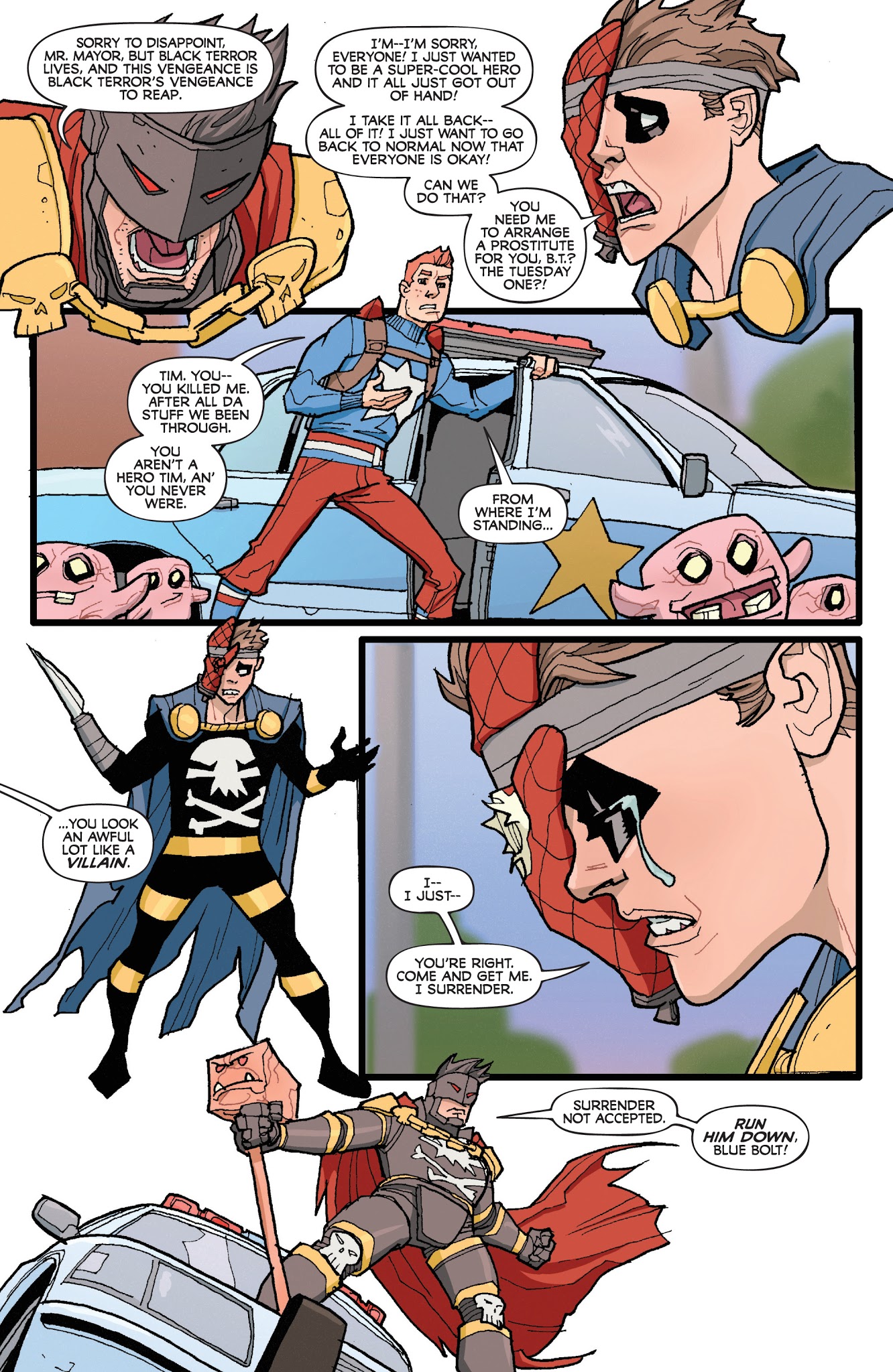 Read online Project Superpowers: Hero Killers comic -  Issue #5 - 5