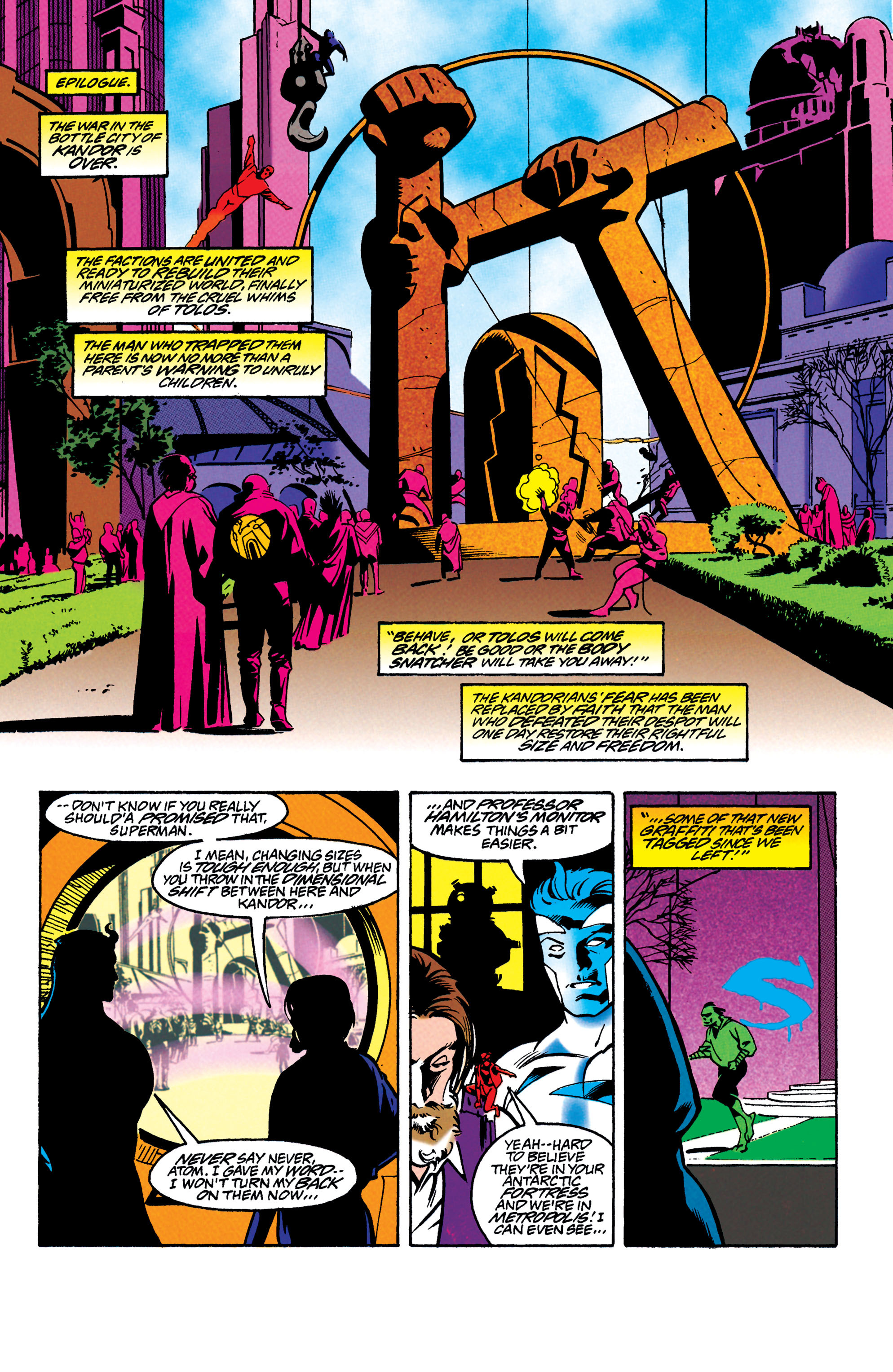 Read online Adventures of Superman (1987) comic -  Issue #548 - 2