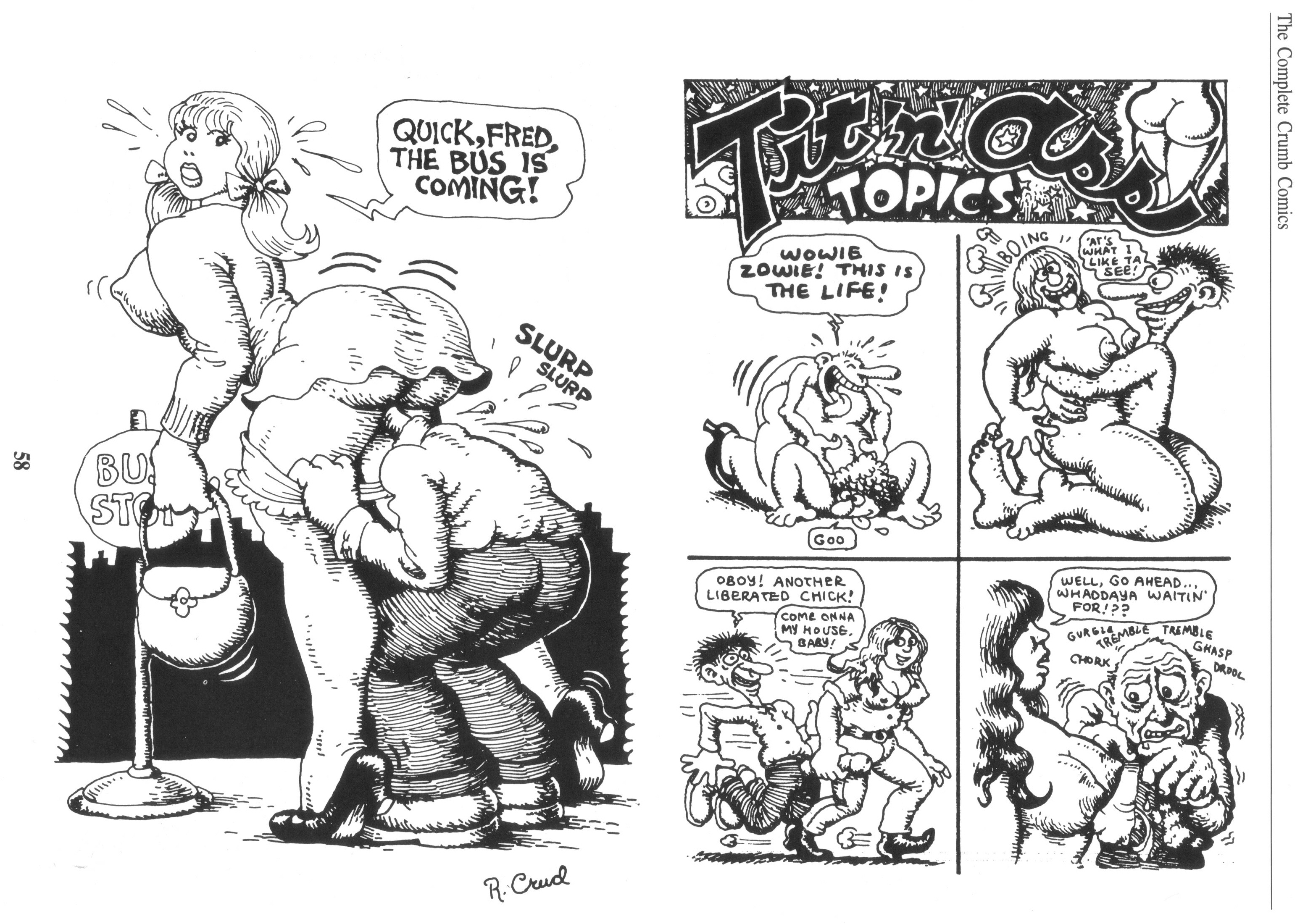 Read online The Complete Crumb Comics comic -  Issue # TPB 5 - 69