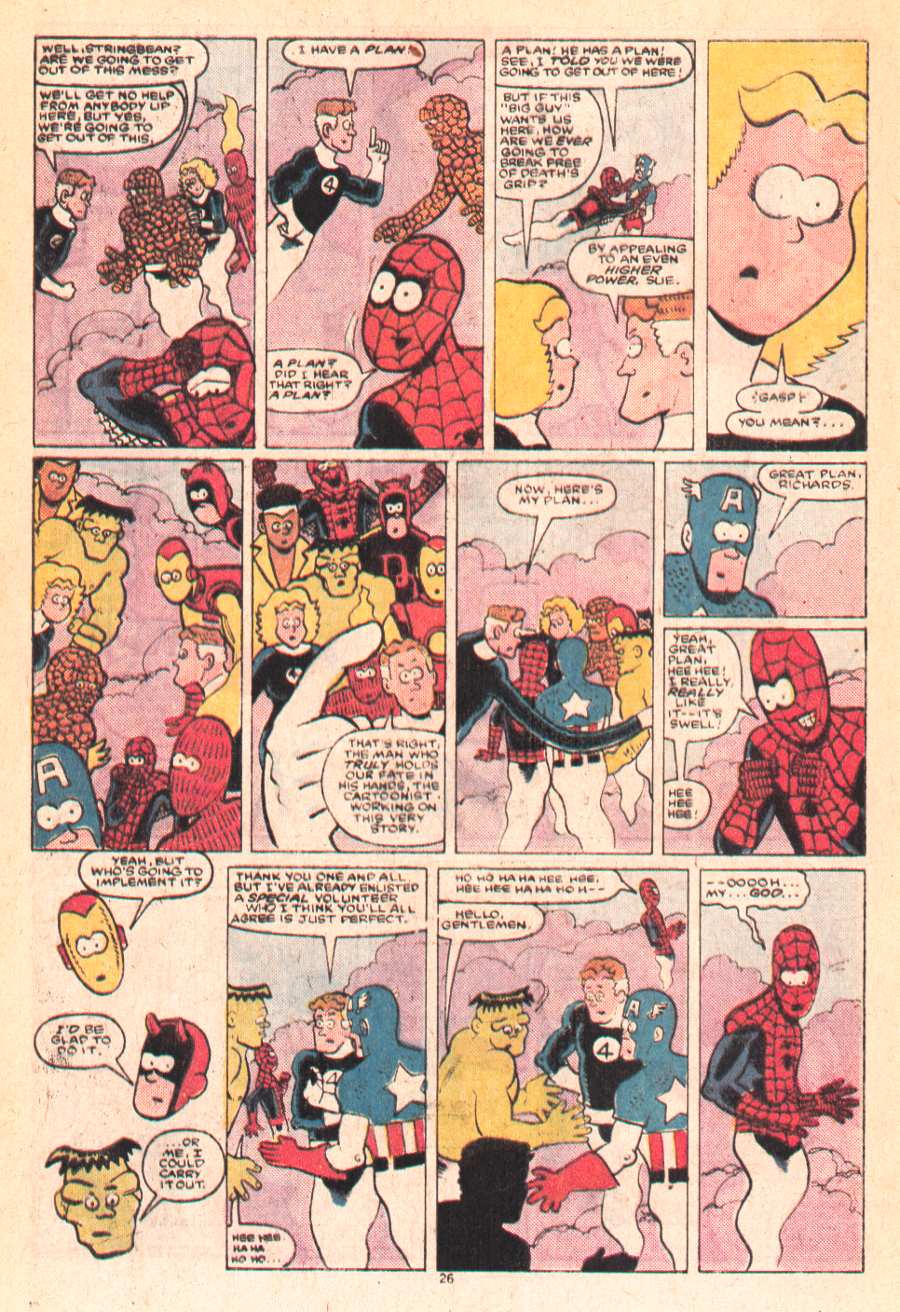 Read online Fred Hembeck Destroys the Marvel Universe comic -  Issue # Full - 28