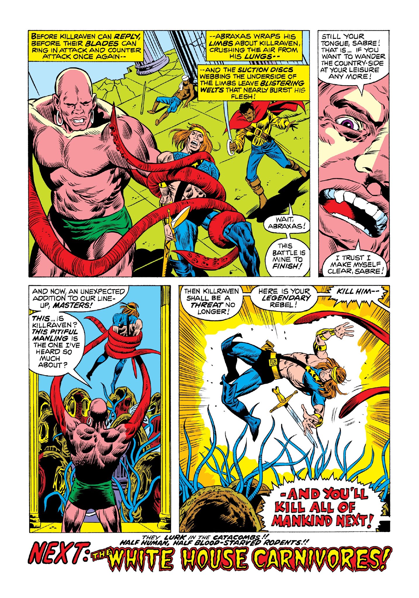 Read online Marvel Masterworks: Killraven comic -  Issue # TPB 1 (Part 2) - 8