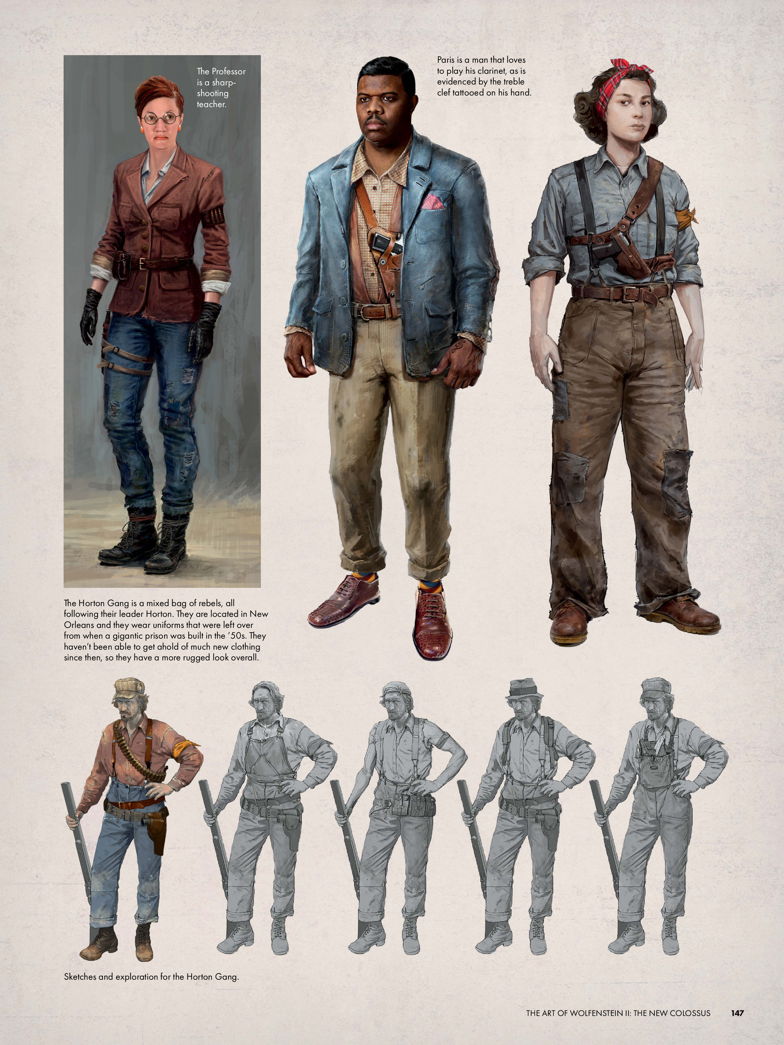 Read online The Art of Wolfenstein II: The New Colossus comic -  Issue # TPB (Part 2) - 33