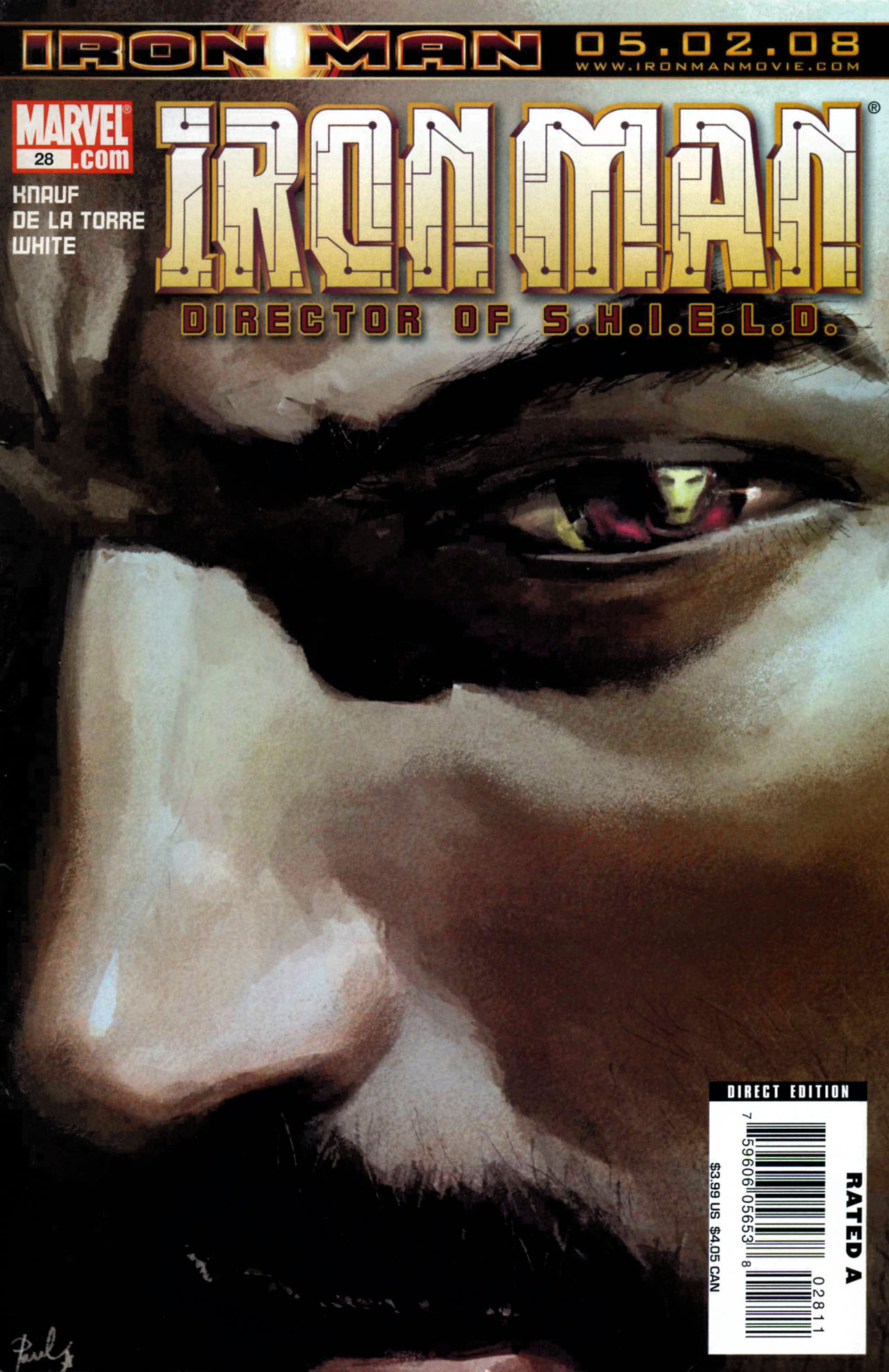 Read online The Invincible Iron Man (2007) comic -  Issue #28 - 1