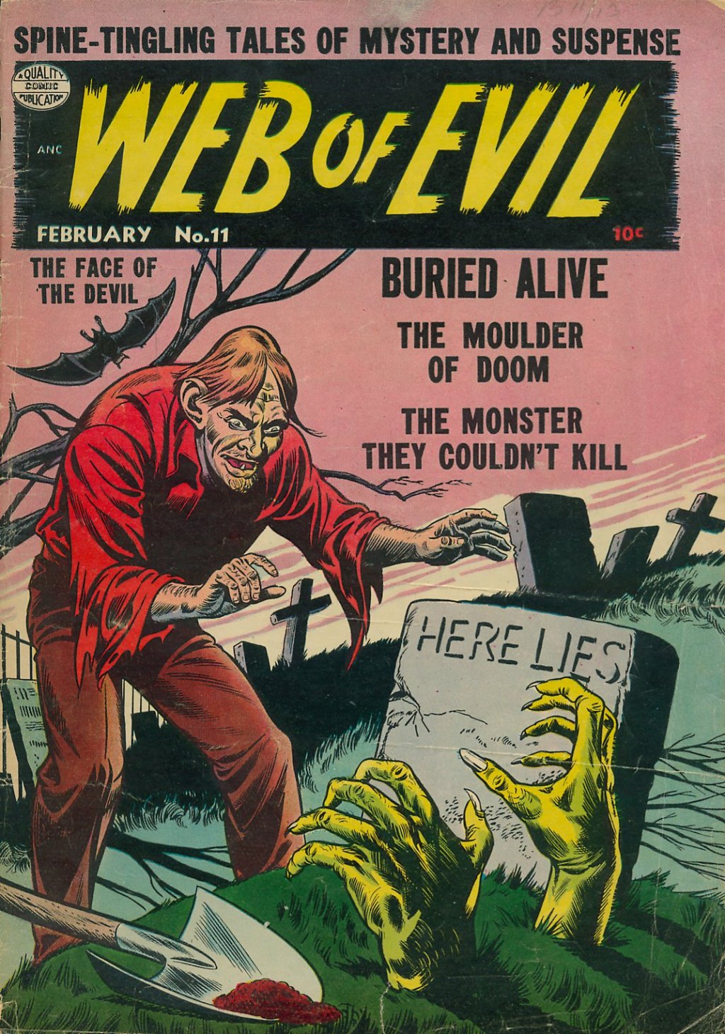 Read online Web of Evil comic -  Issue #11 - 1