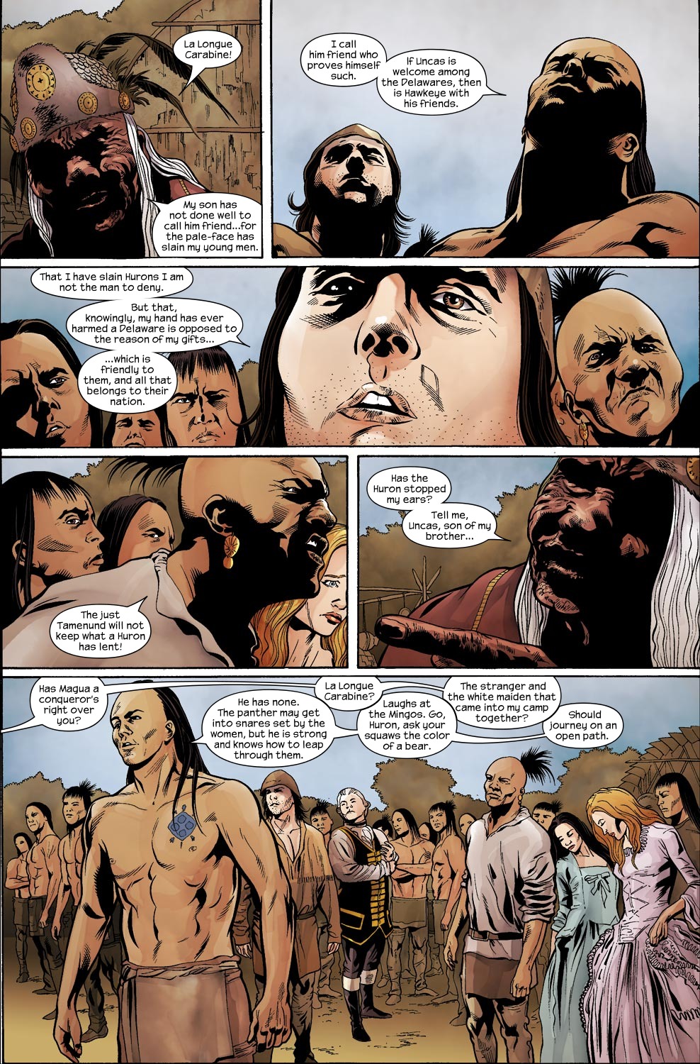 Read online The Last of the Mohicans comic -  Issue #5 - 20