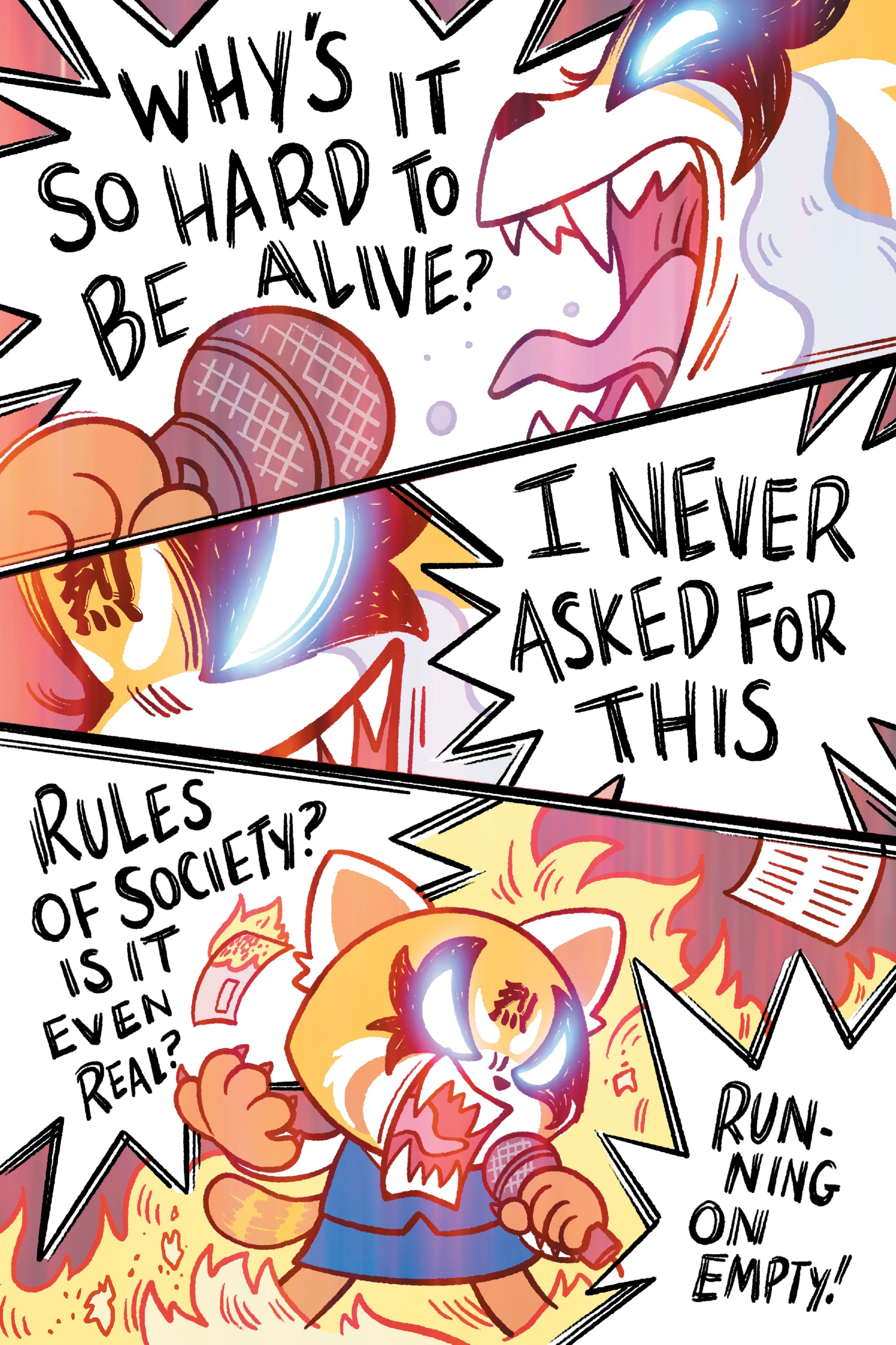 Read online Aggretsuko: Down the Rabbit Hole comic -  Issue # TPB - 70