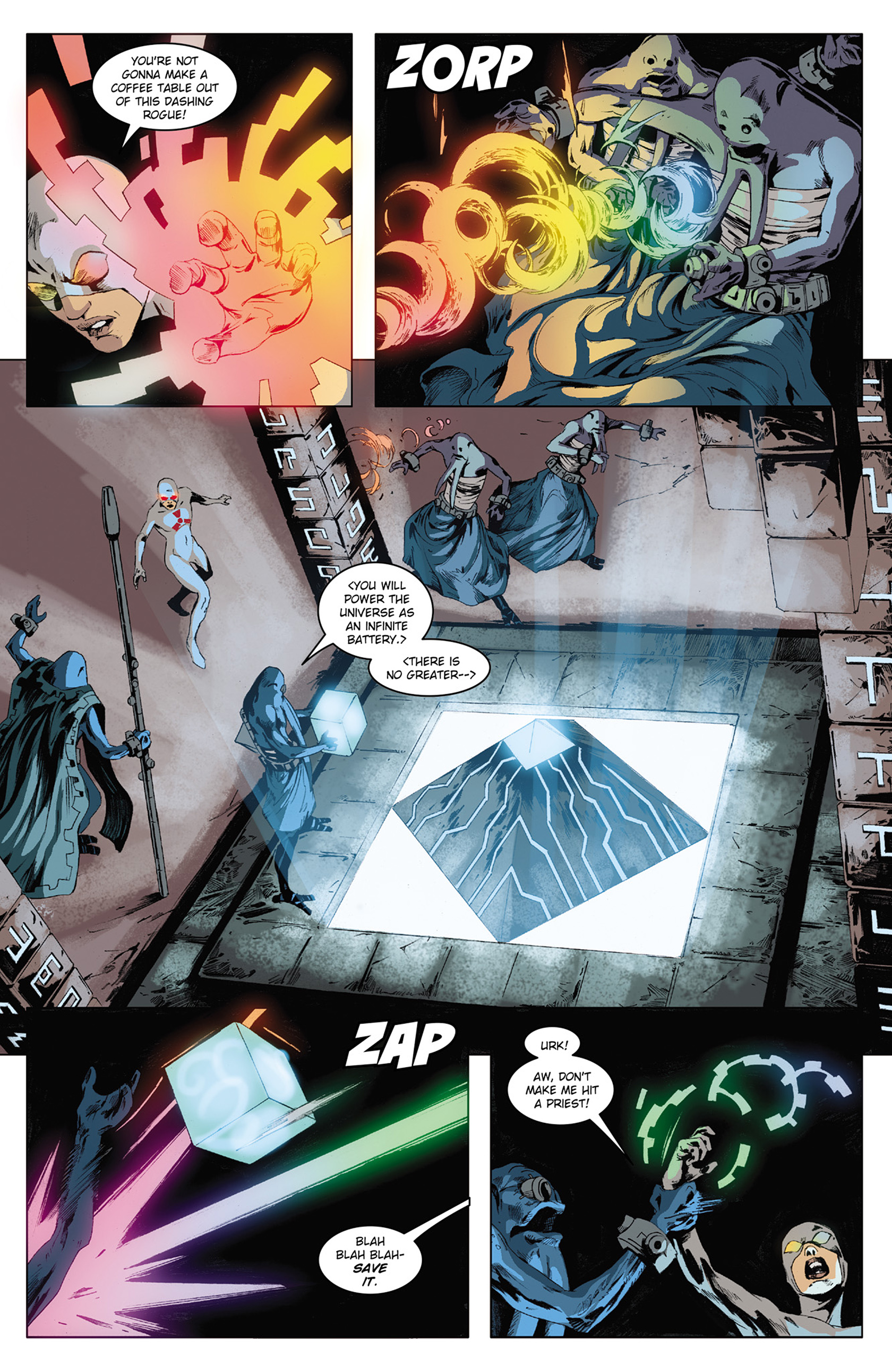Read online Solar: Man of the Atom (2014) comic -  Issue #5 - 18