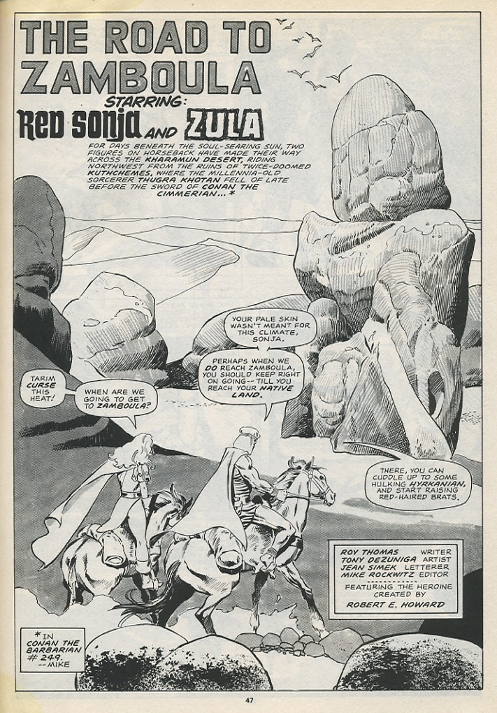 Read online The Savage Sword Of Conan comic -  Issue #194 - 49