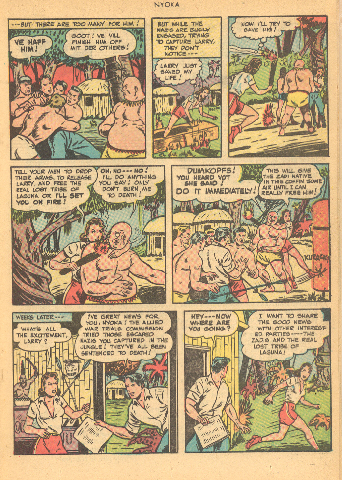 Read online Nyoka the Jungle Girl (1945) comic -  Issue #33 - 27