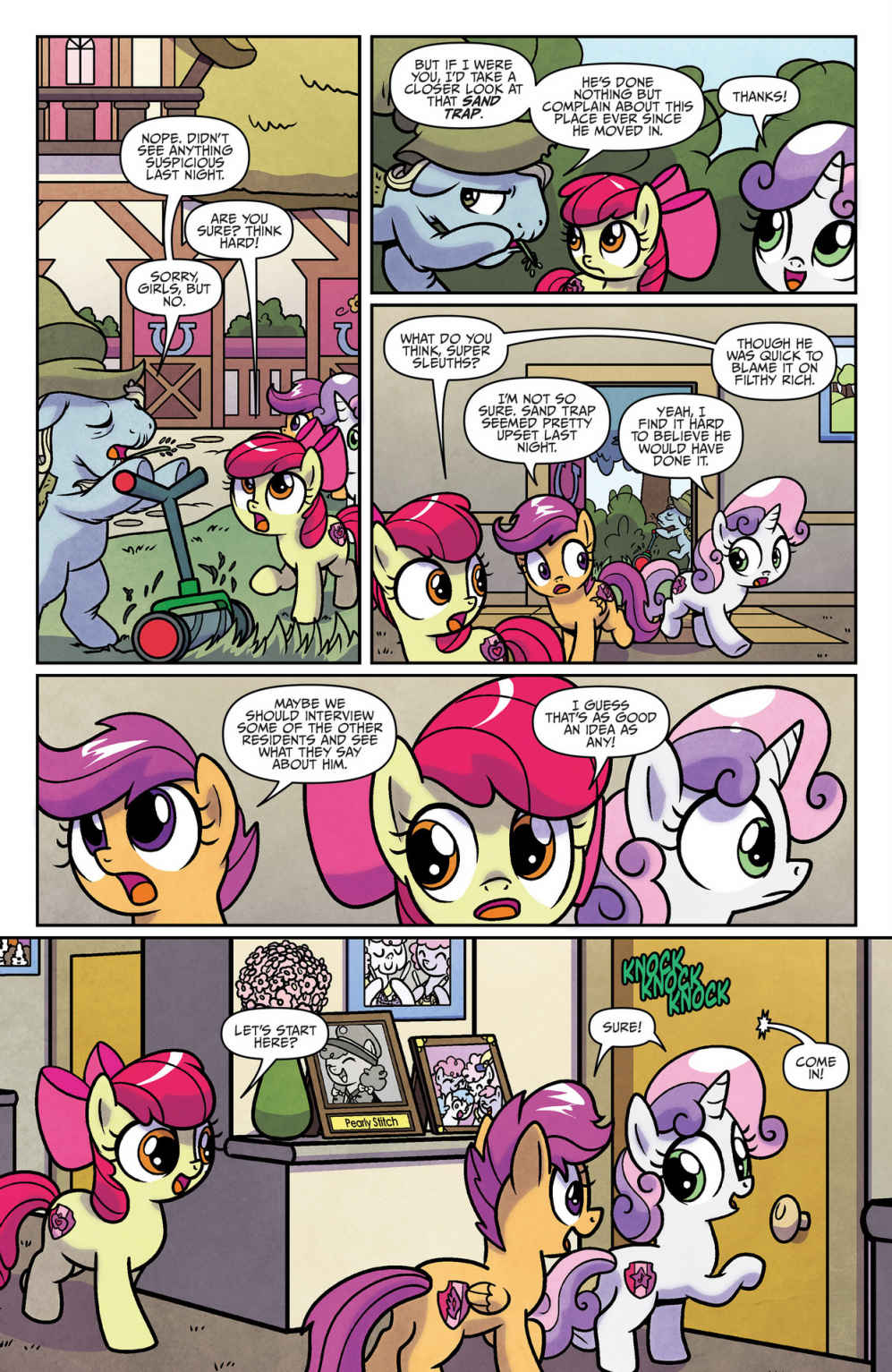 Read online My Little Pony: Ponyville Mysteries comic -  Issue #3 - 8