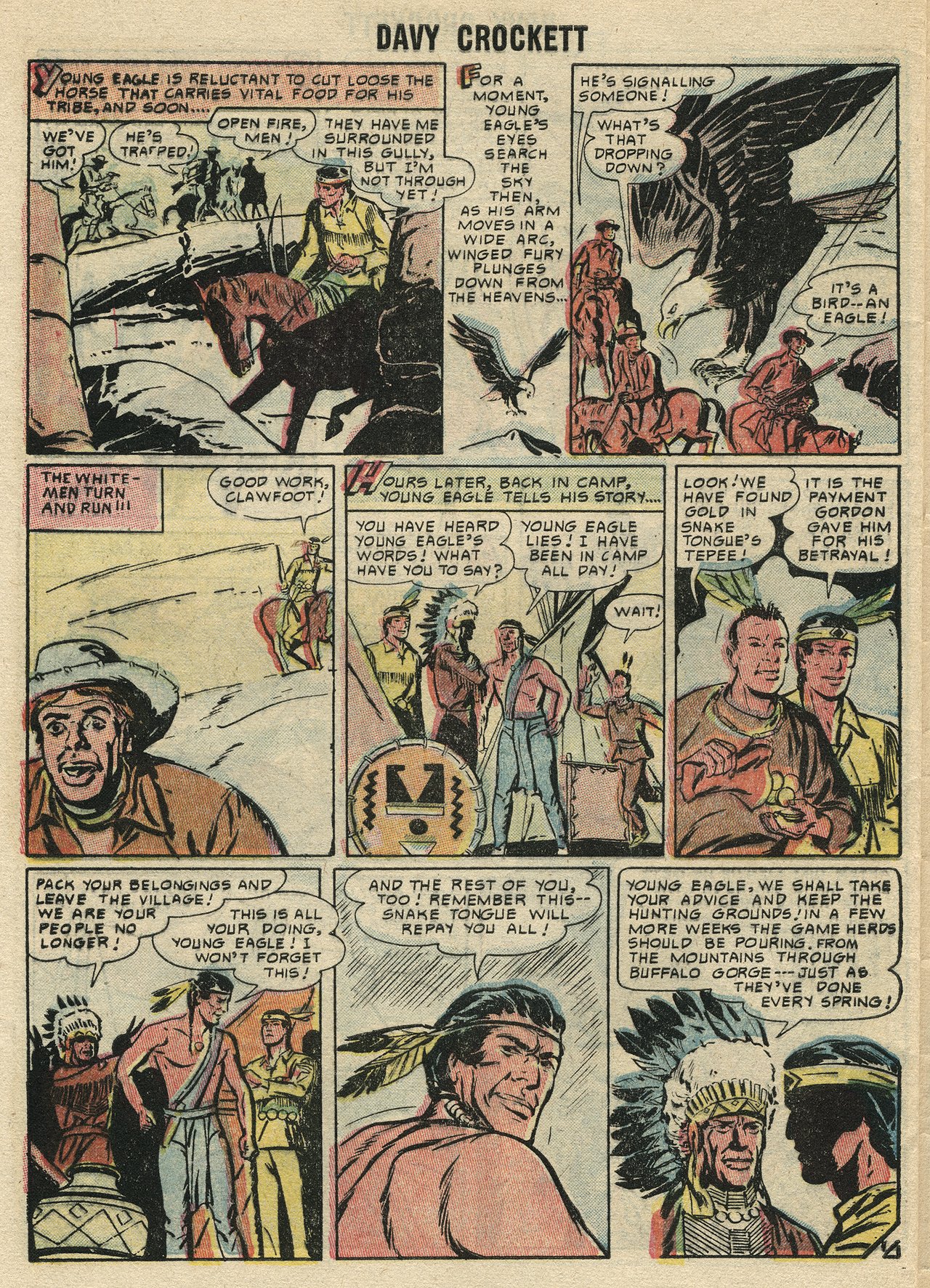 Read online Davy Crockett comic -  Issue #6 - 28