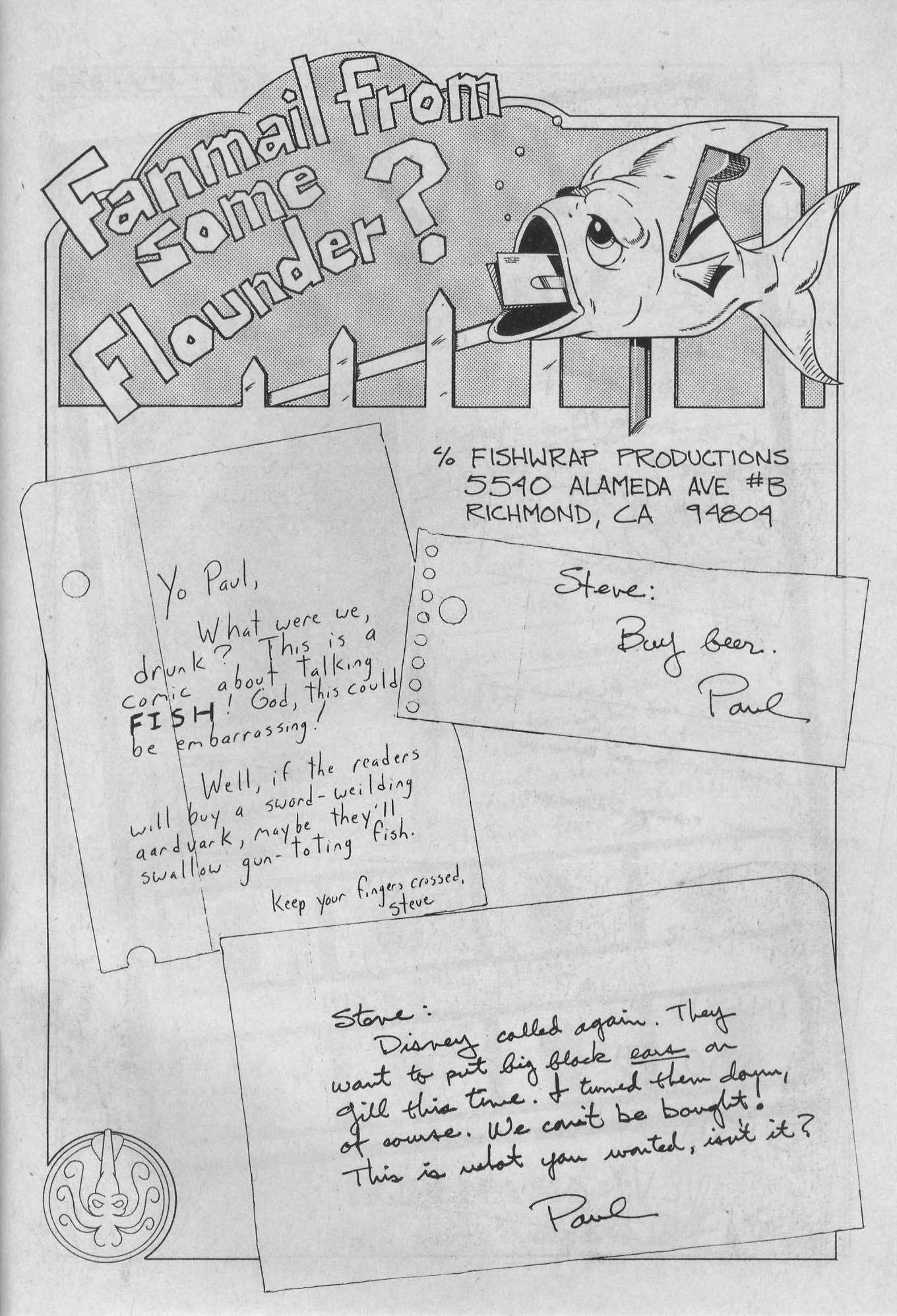 Read online The Fish Police comic -  Issue #1 - 33