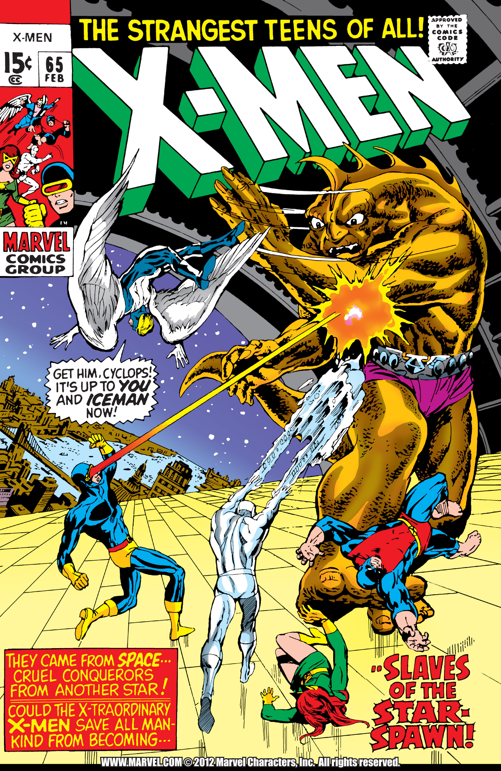 Read online Uncanny X-Men (1963) comic -  Issue #65 - 1