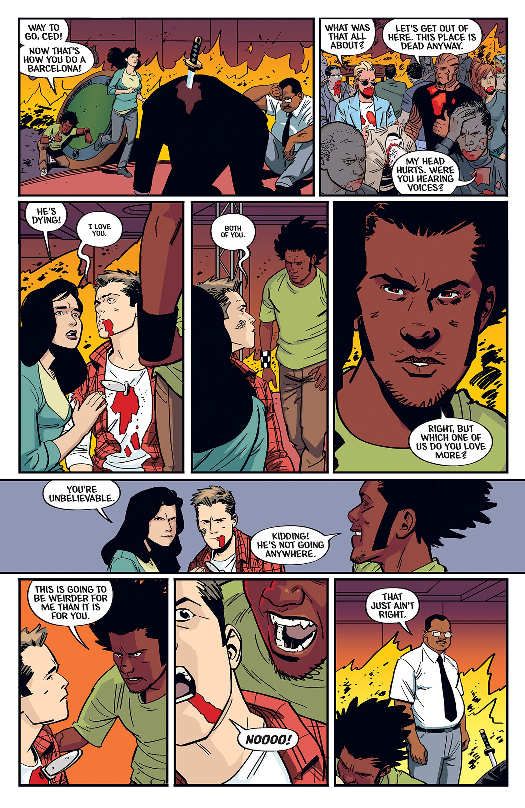 Read online Blood Brothers (2013) comic -  Issue #3 - 22