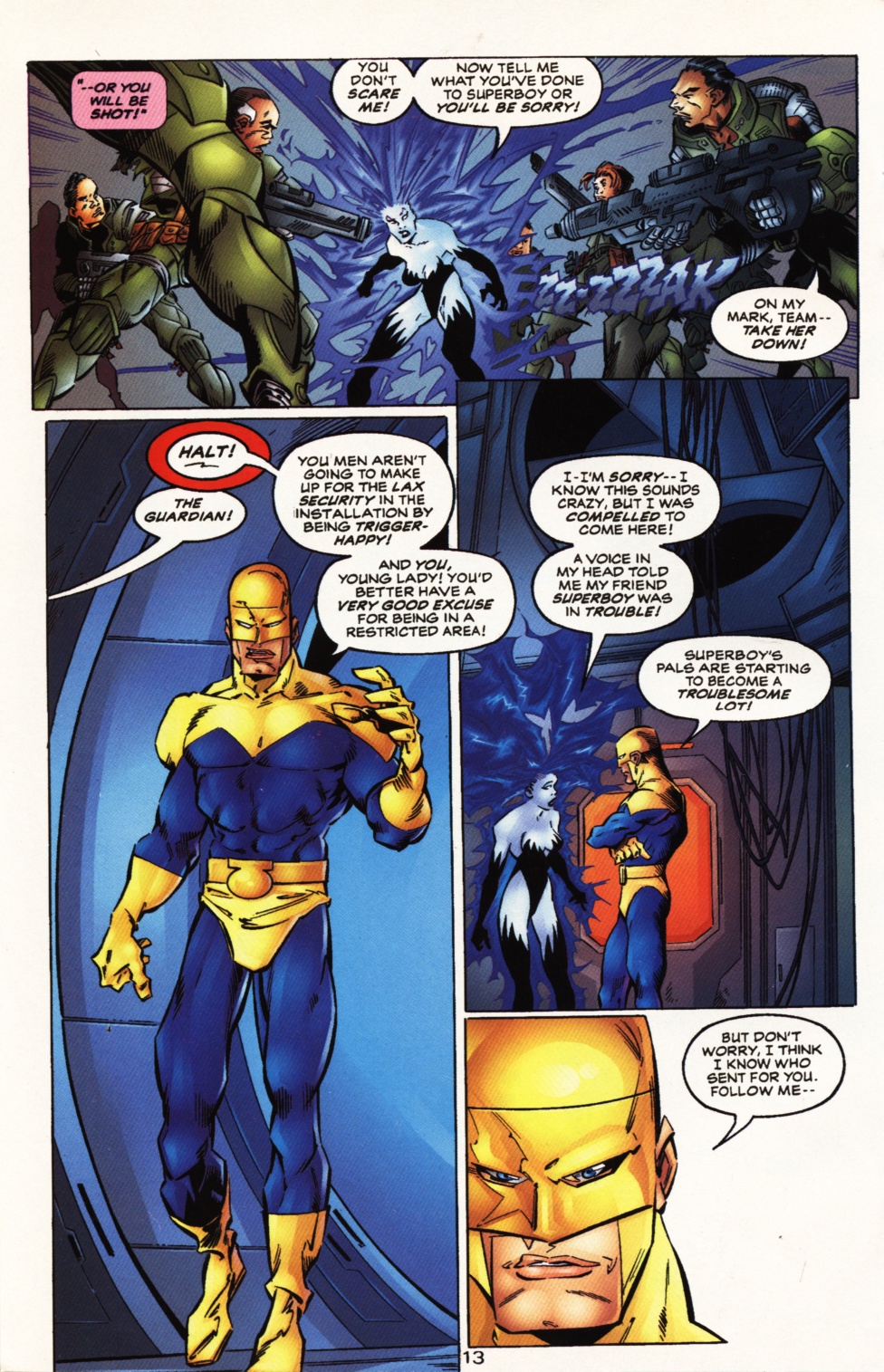 Read online Superboy & The Ravers comic -  Issue #10 - 13
