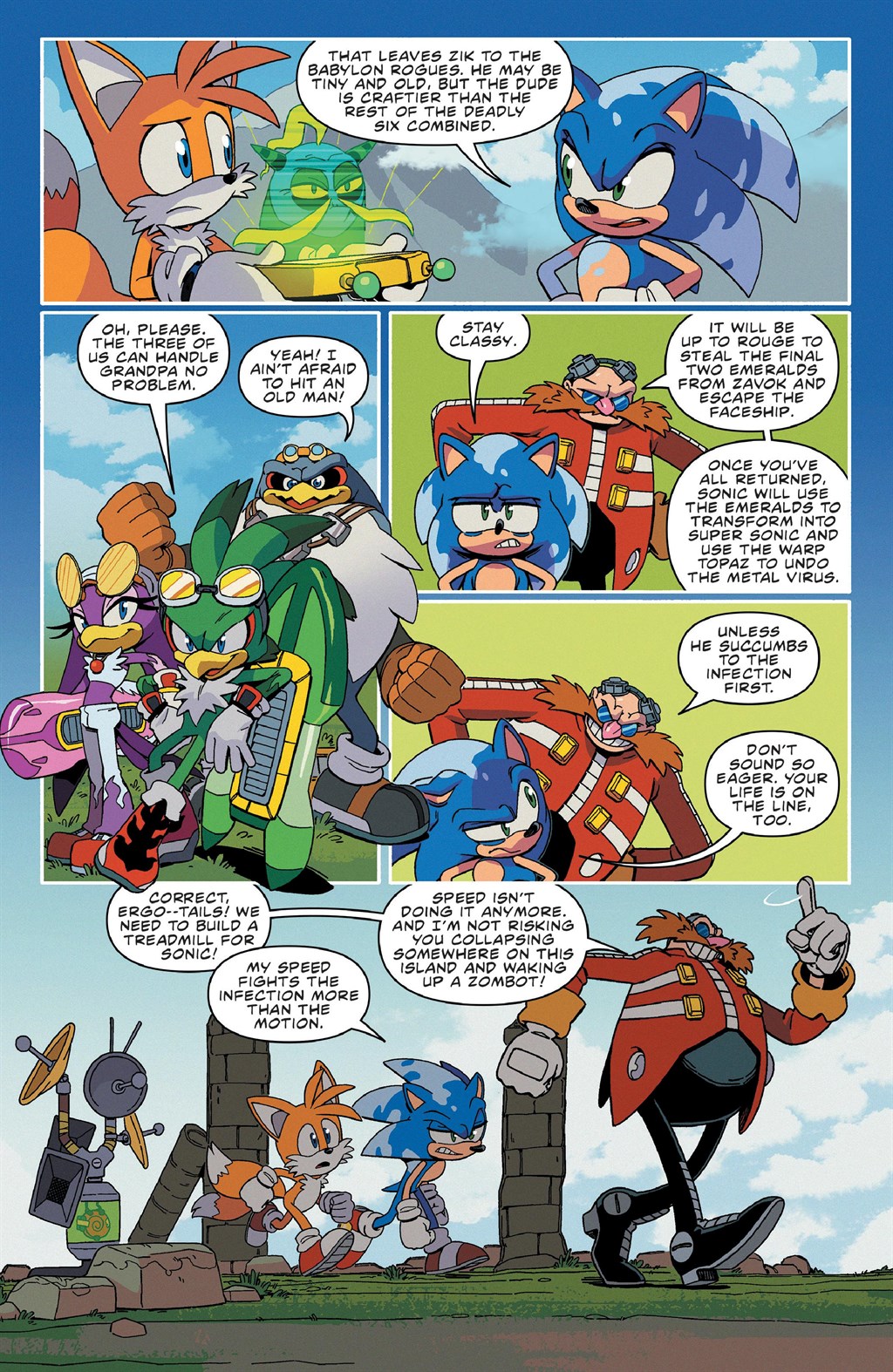 Read online Sonic the Hedgehog (2018) comic -  Issue # _The IDW Collection 3 (Part 2) - 70