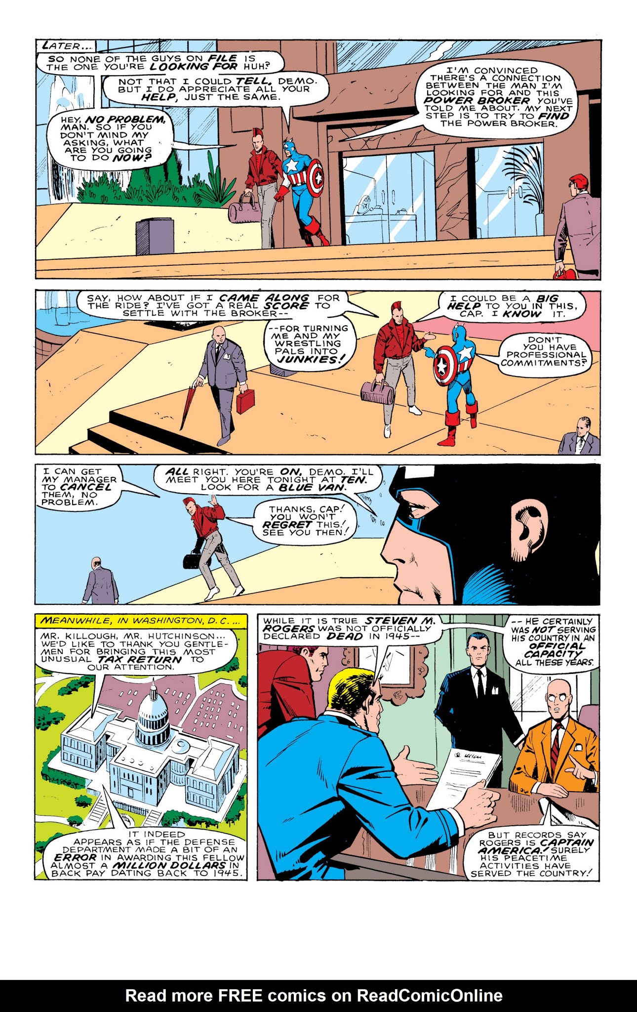 Read online Captain America Epic Collection comic -  Issue # Justice is Served (Part 4) - 98