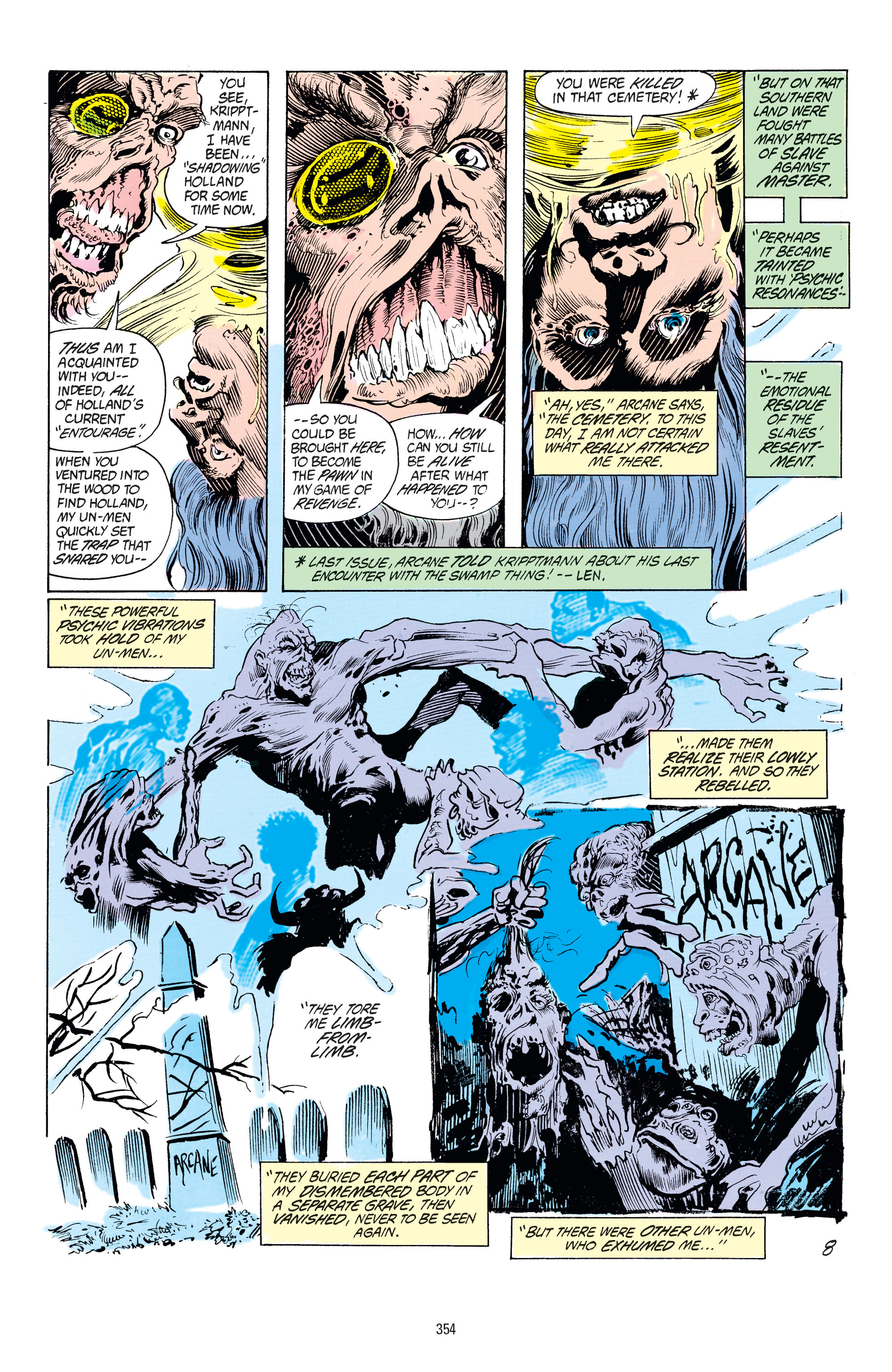 Read online Swamp Thing: The Bronze Age comic -  Issue # TPB 3 (Part 4) - 52