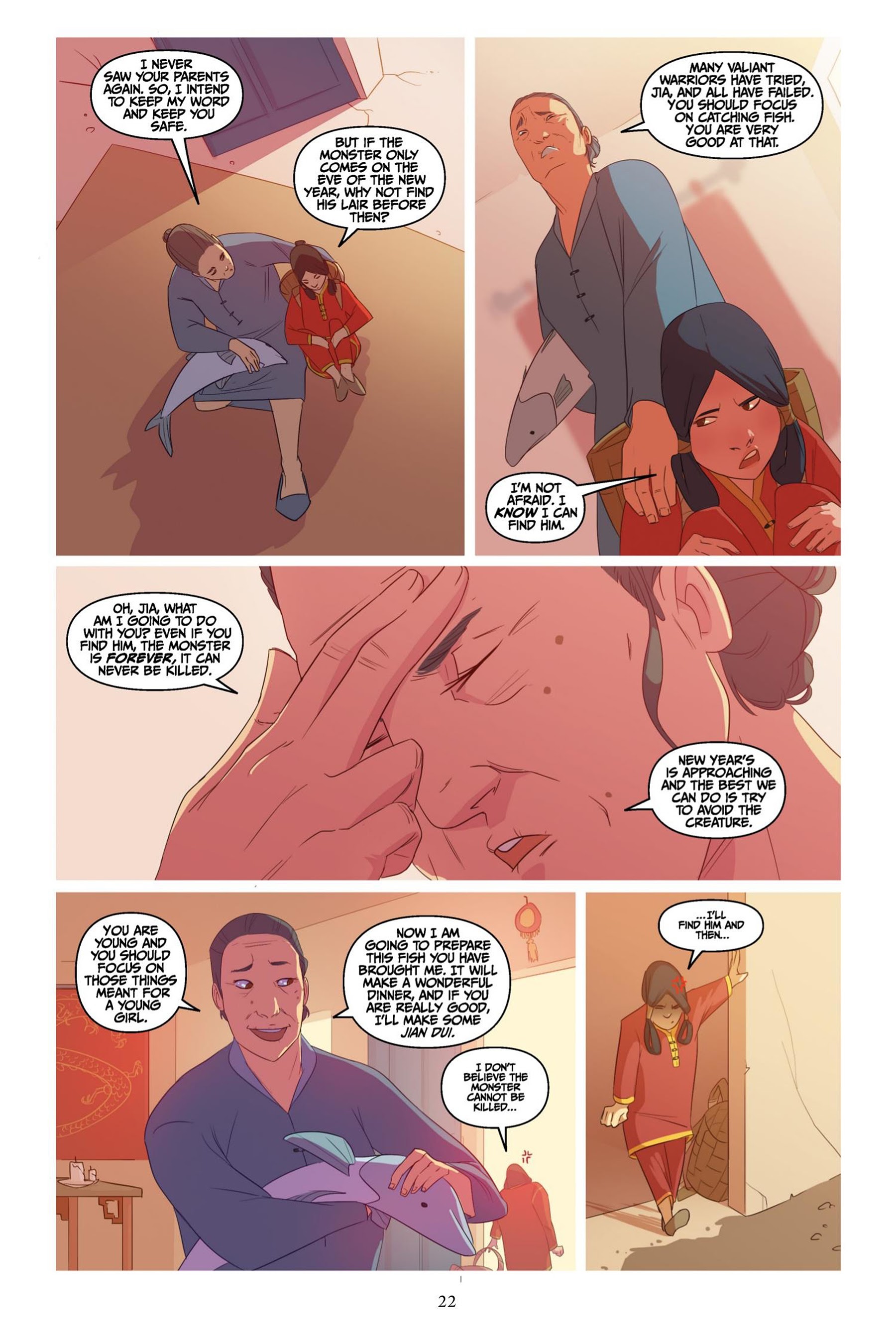 Read online Jia and the Nian Monster comic -  Issue # TPB - 23
