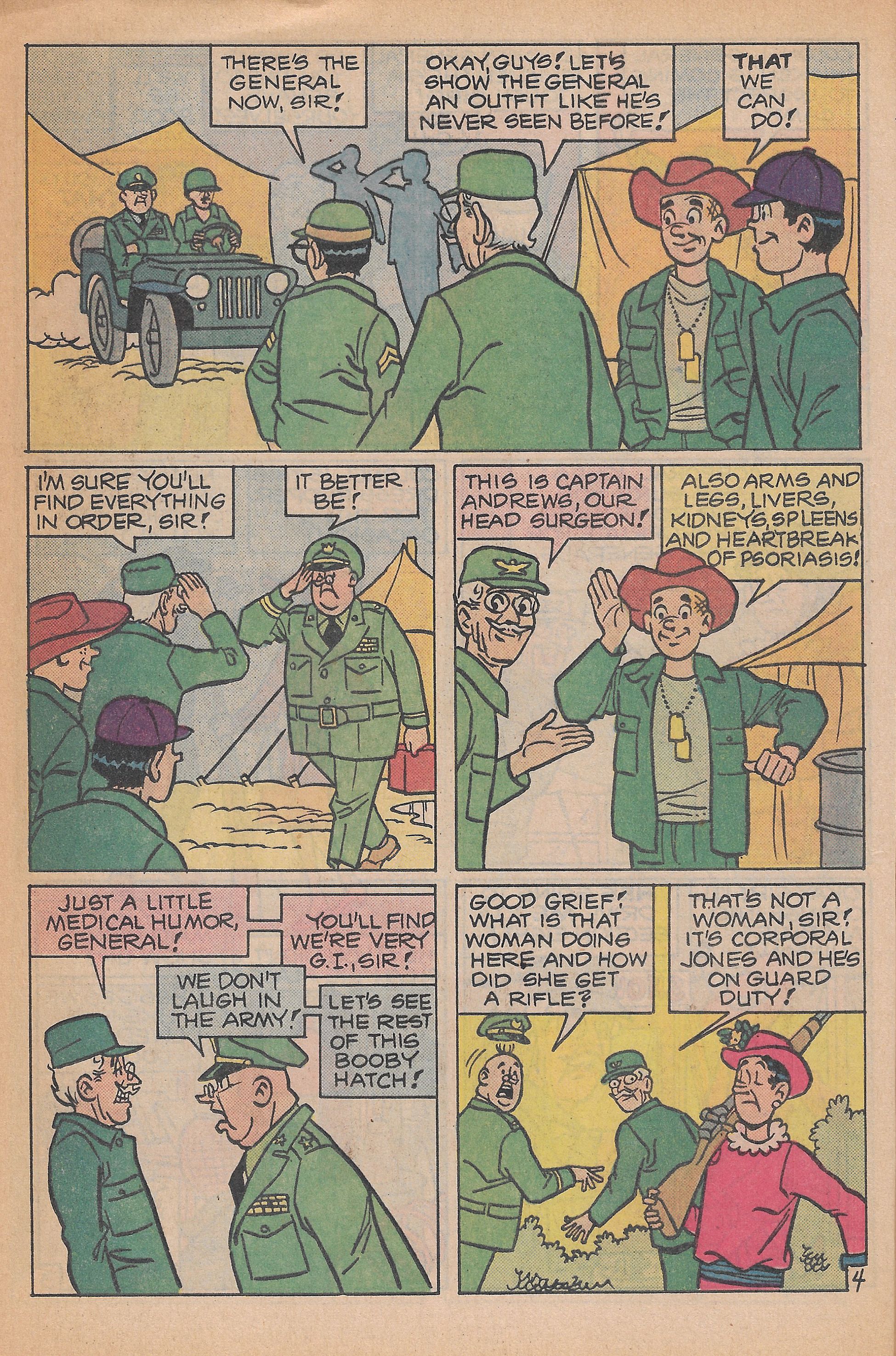 Read online Archie's TV Laugh-Out comic -  Issue #96 - 16