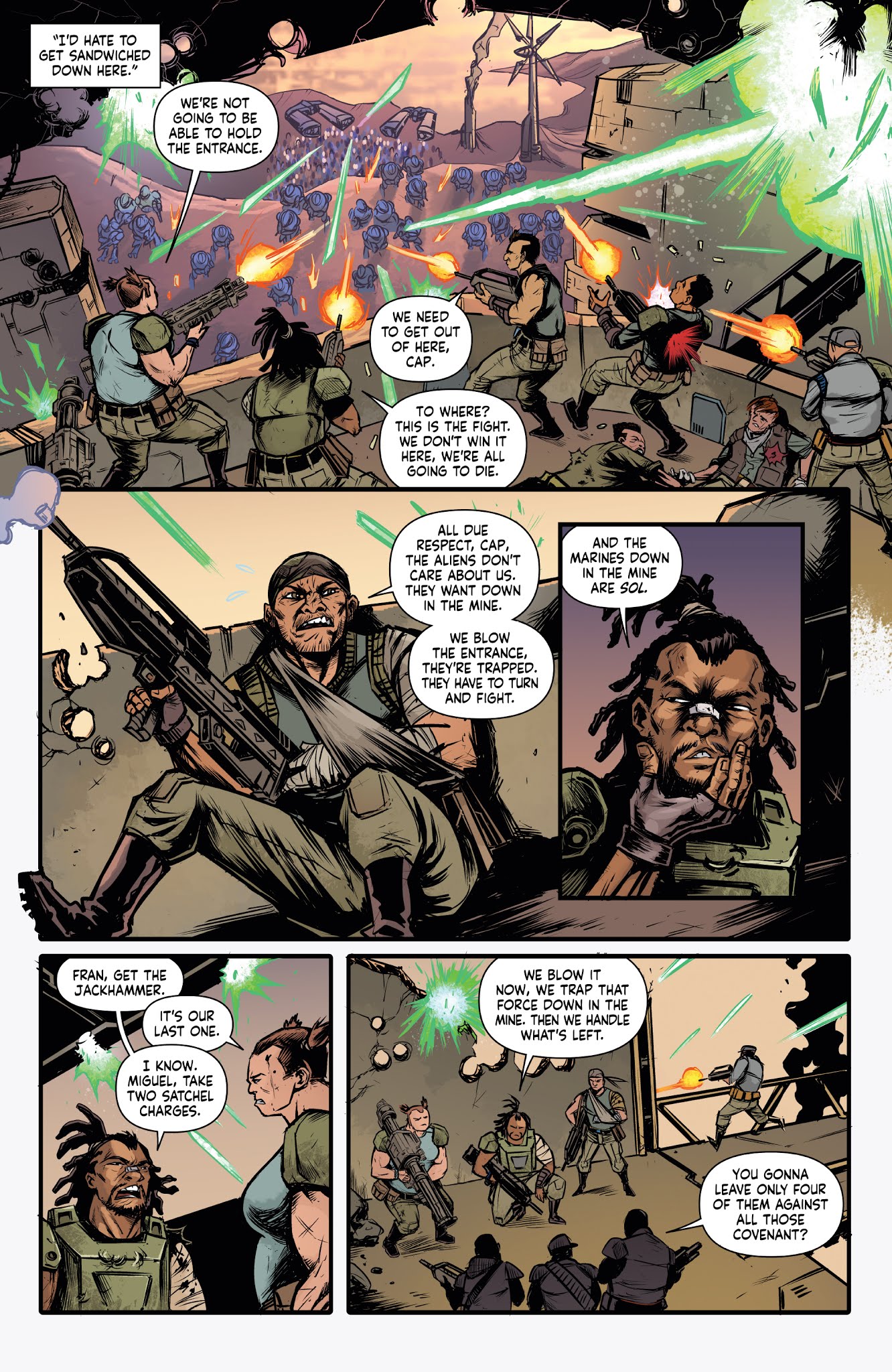 Read online Halo: Collateral Damage comic -  Issue #2 - 10