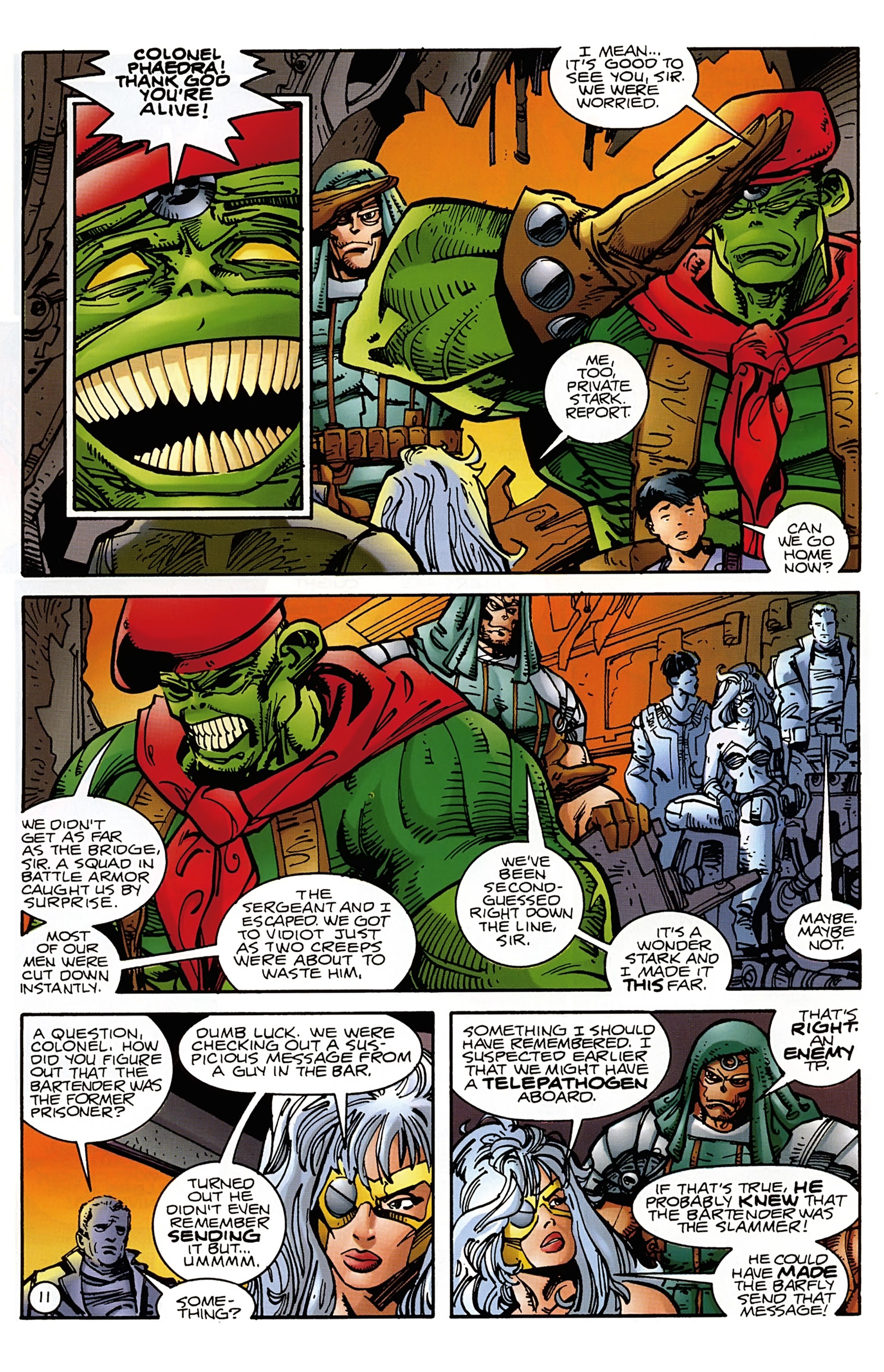 Read online Star Slammers comic -  Issue #3 - 12