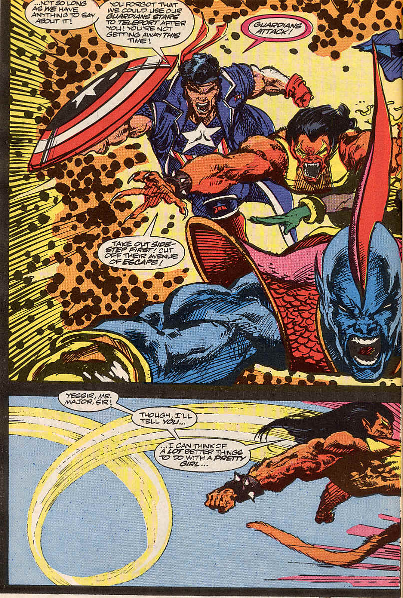 Read online Guardians of the Galaxy (1990) comic -  Issue #23 - 9