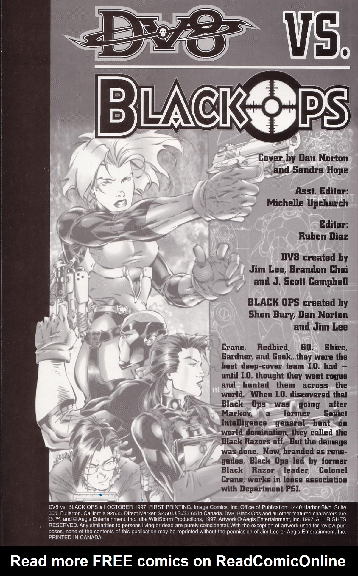 Read online DV8 vs. Black Ops comic -  Issue #1 - 2