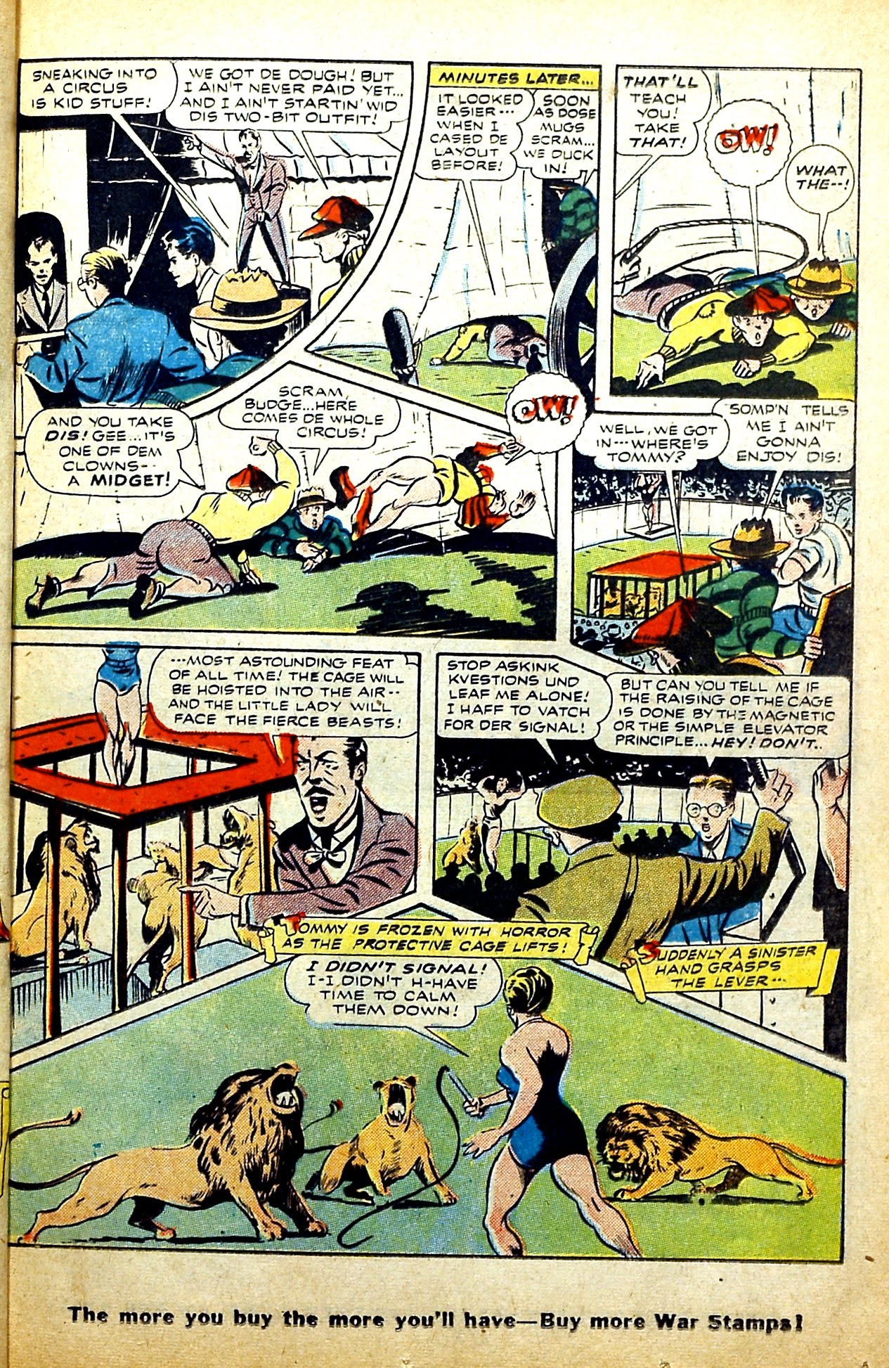 Read online Startling Comics comic -  Issue #33 - 35