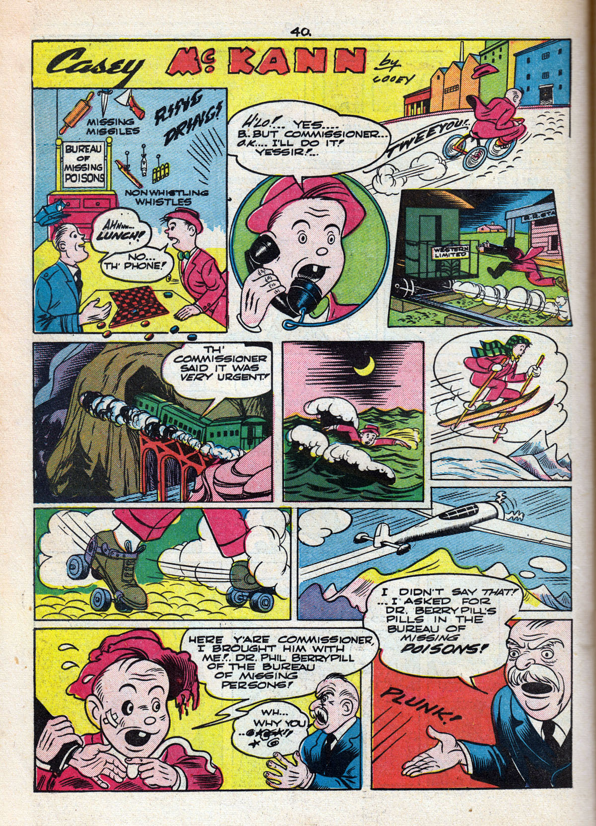 Read online Comedy Comics (1942) comic -  Issue #11 - 42