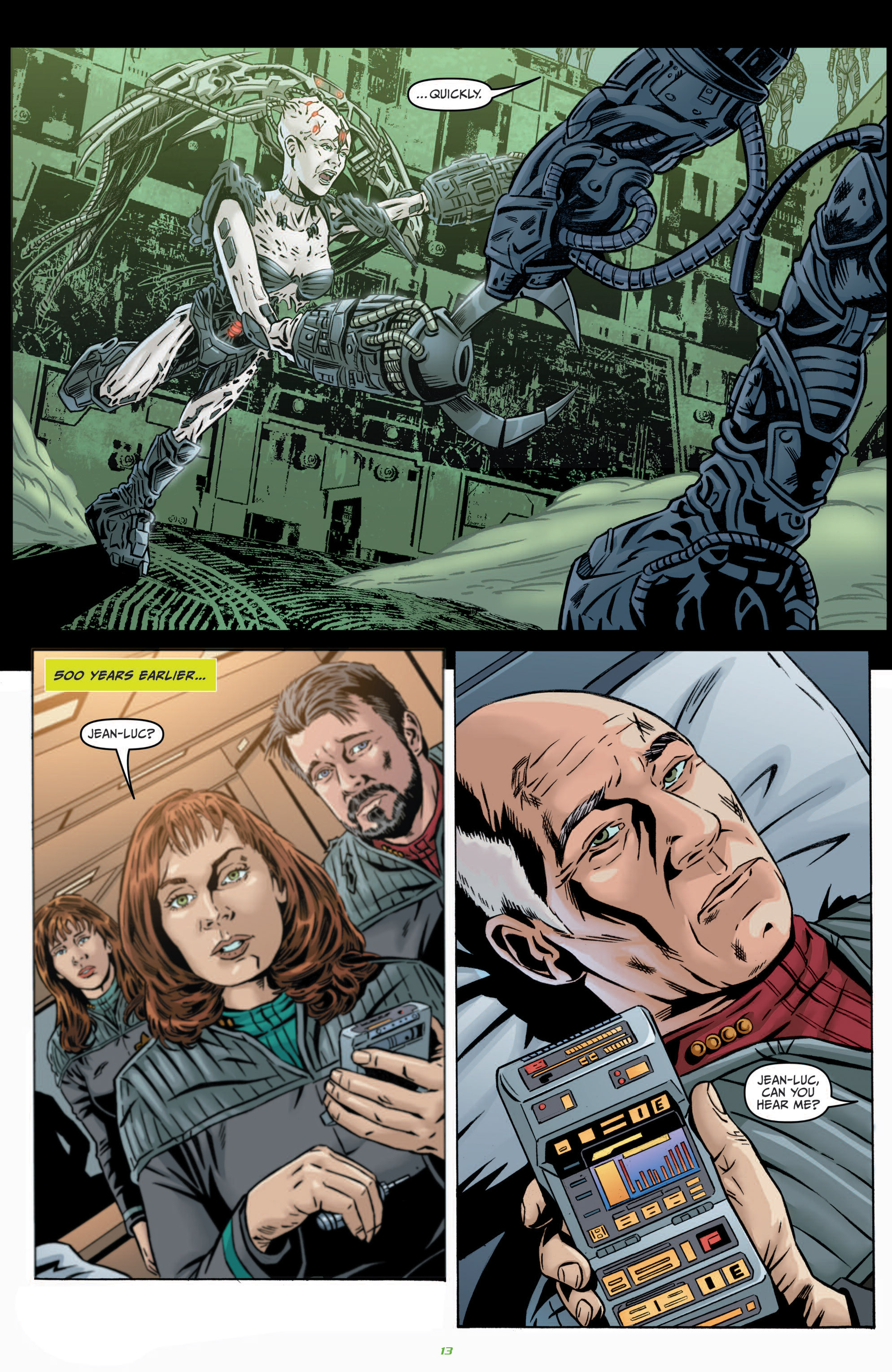 Read online Star Trek: The Next Generation - Hive comic -  Issue #3 - 16