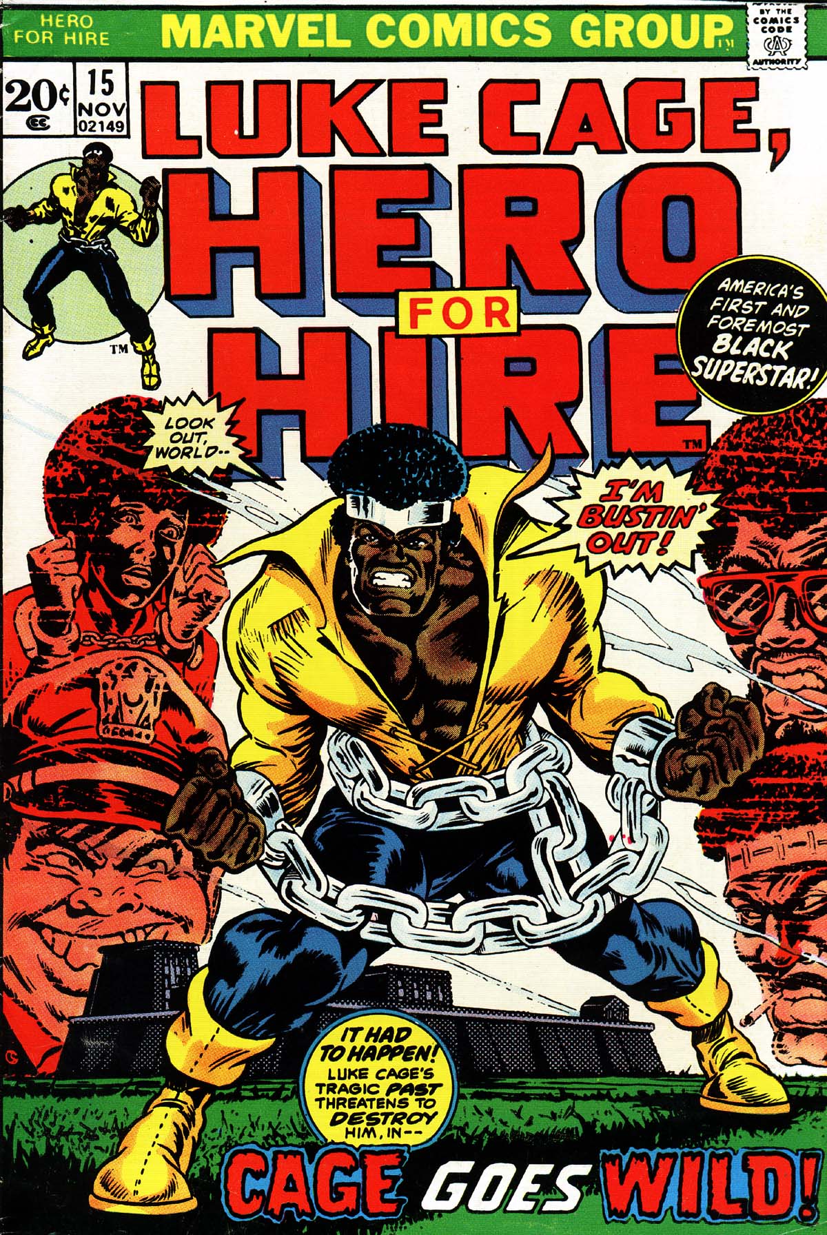 Read online Hero for Hire comic -  Issue #15 - 1