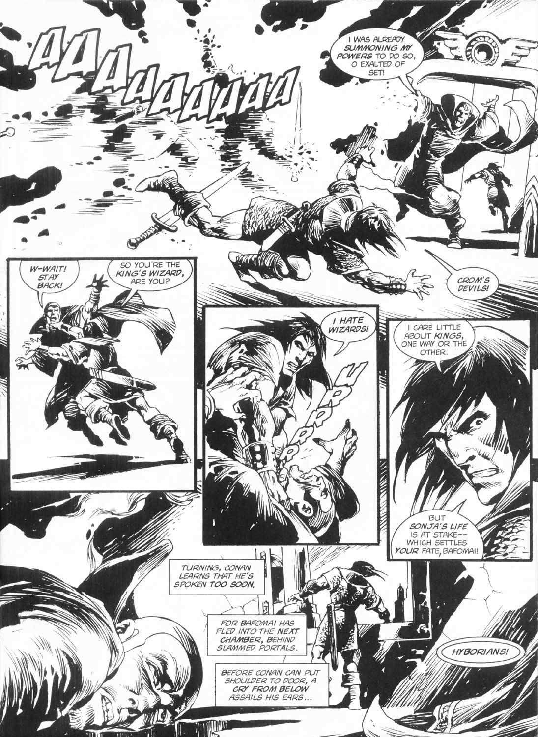Read online The Savage Sword Of Conan comic -  Issue #230 - 15