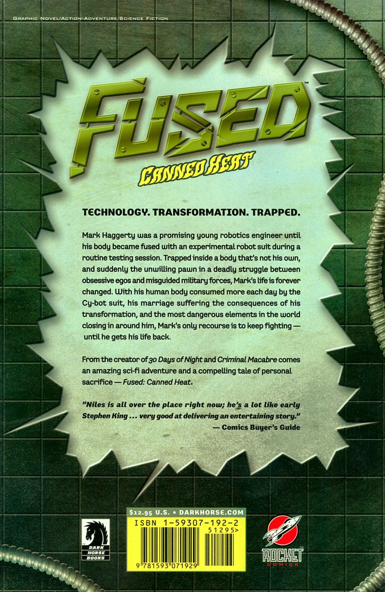 Read online Fused (2002) comic -  Issue # TPB - 2
