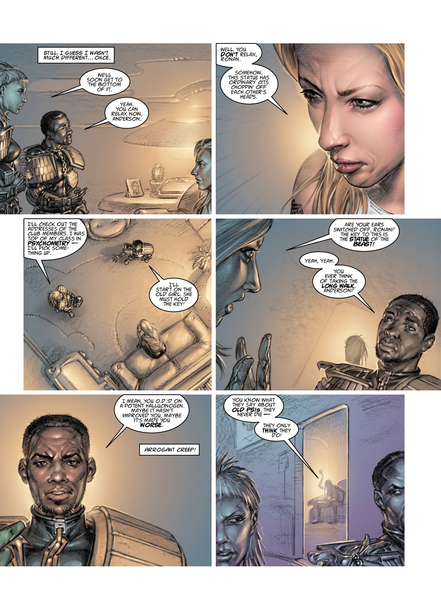 Read online Judge Anderson: The Psi Files comic -  Issue # TPB 5 - 248
