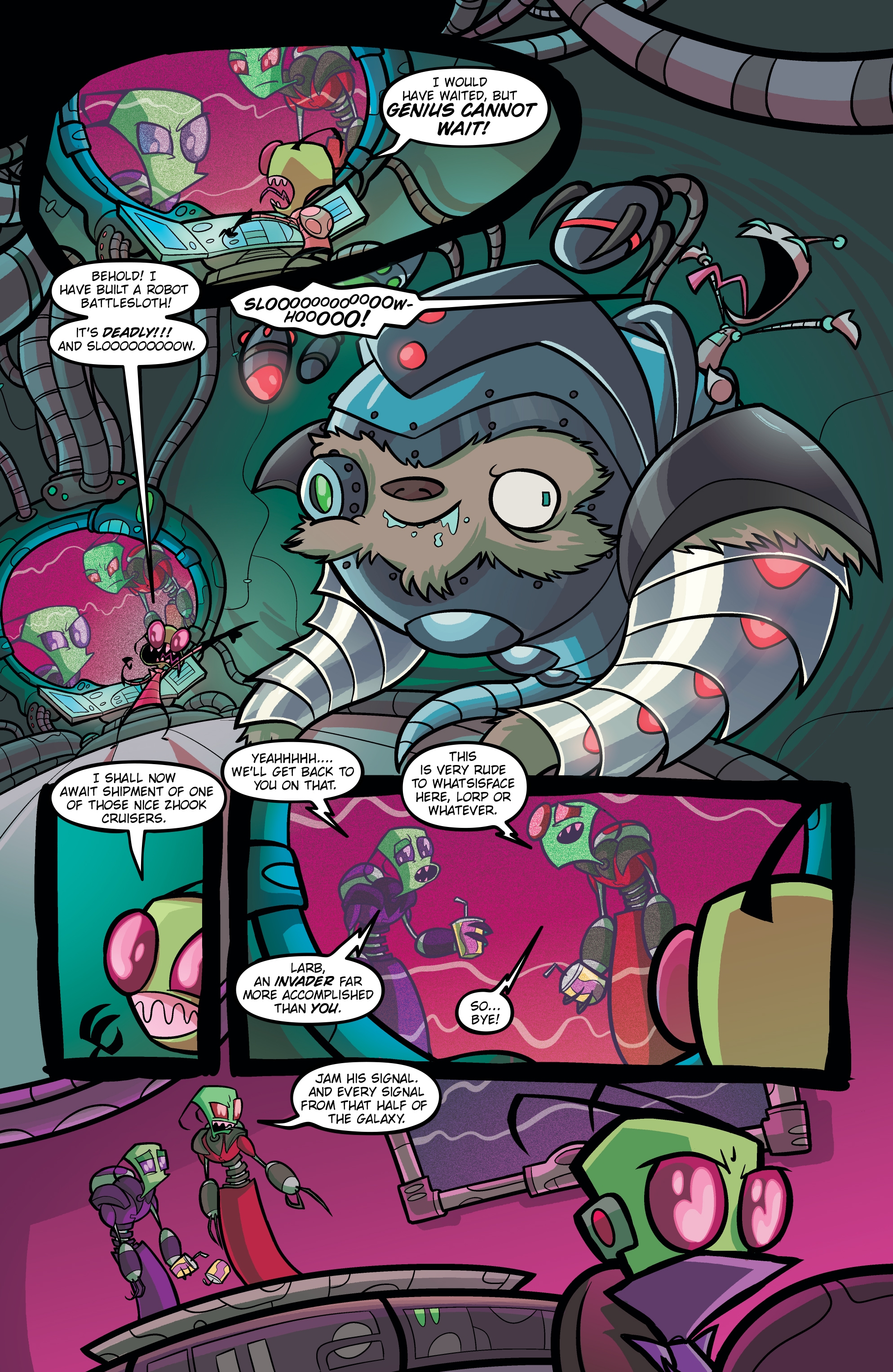 Read online Invader Zim comic -  Issue # _TPB 4 - 57