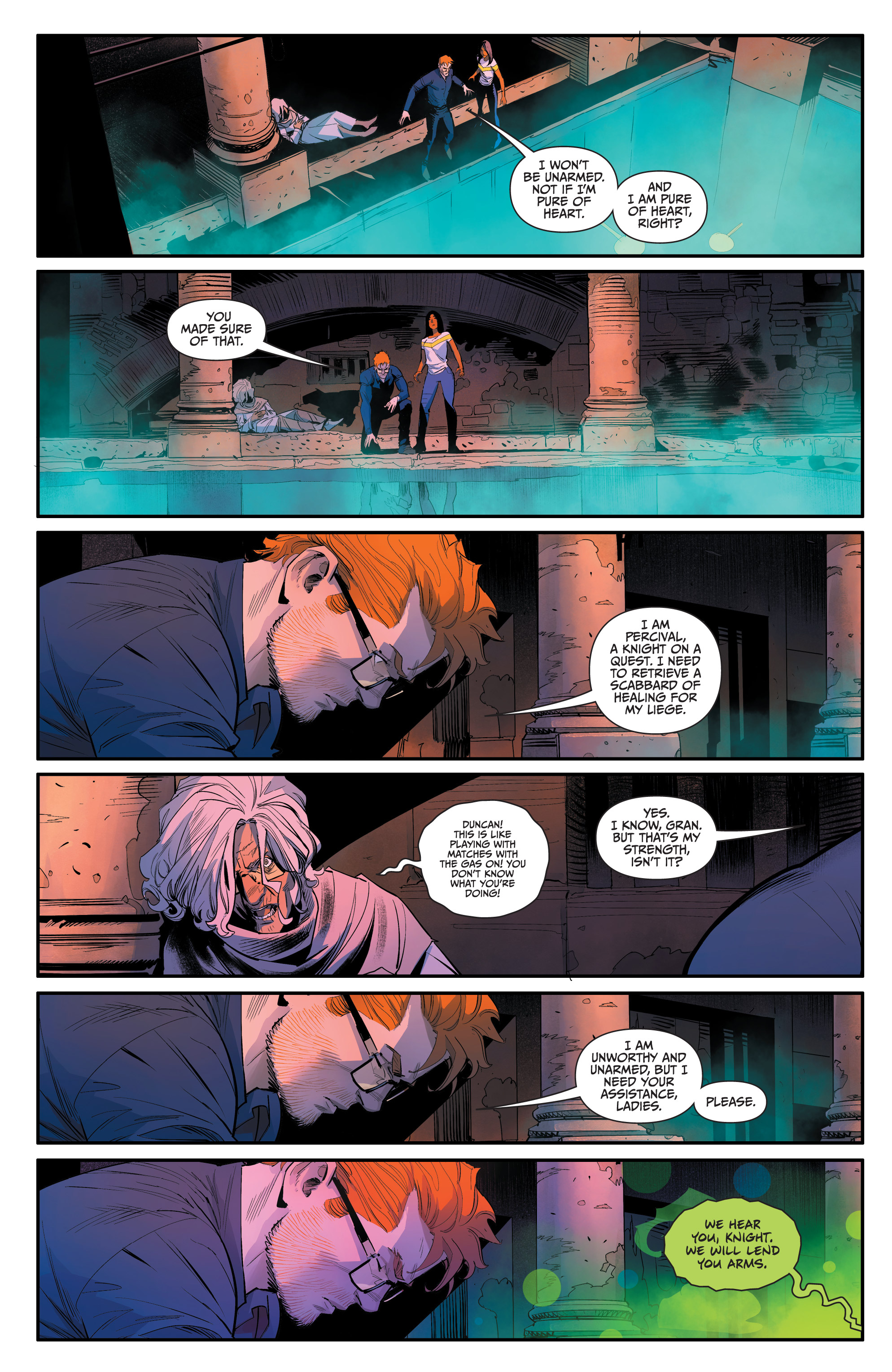Read online Once & Future comic -  Issue #5 - 21